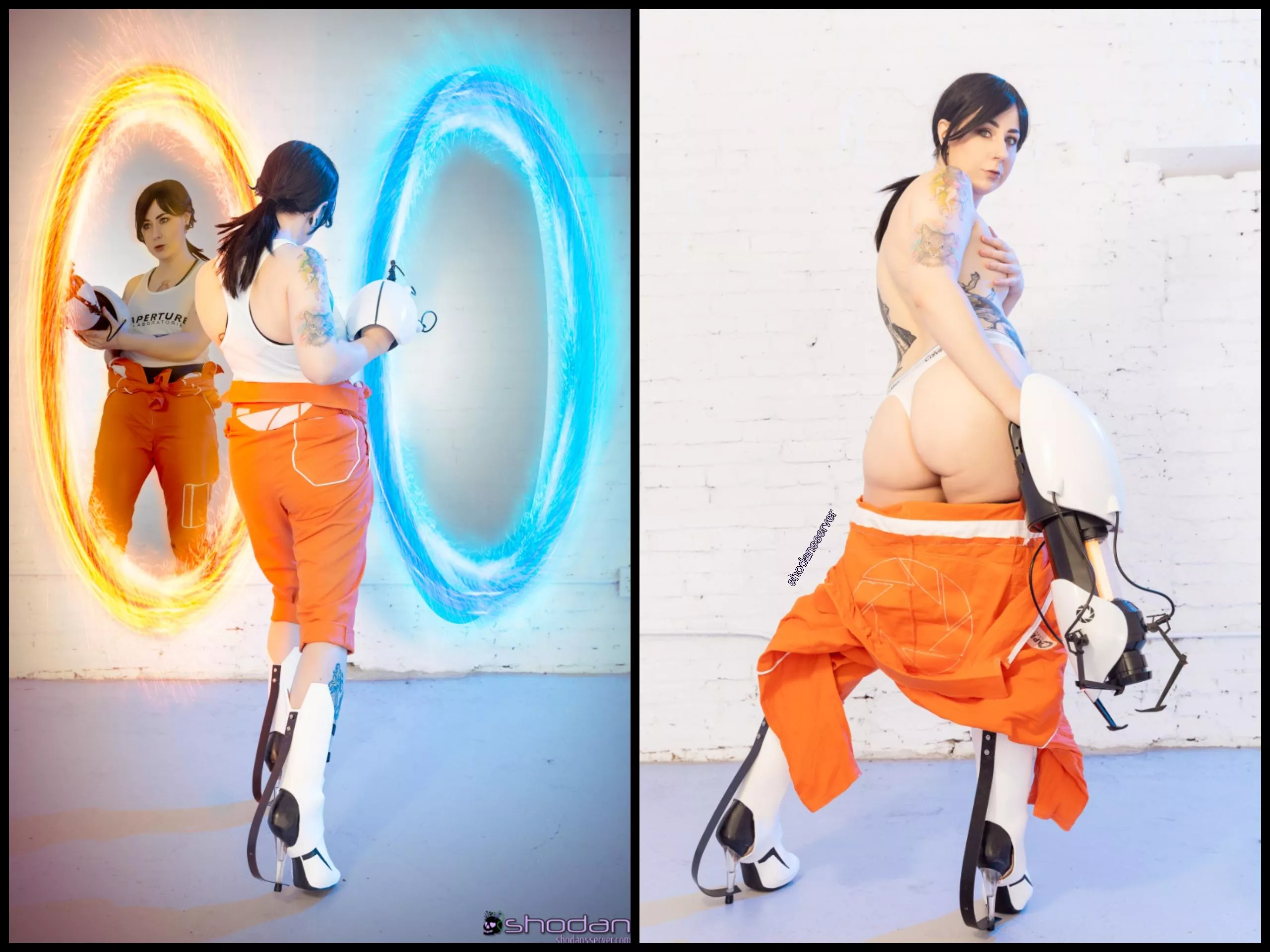 Chell from Portal 2 by Shodan