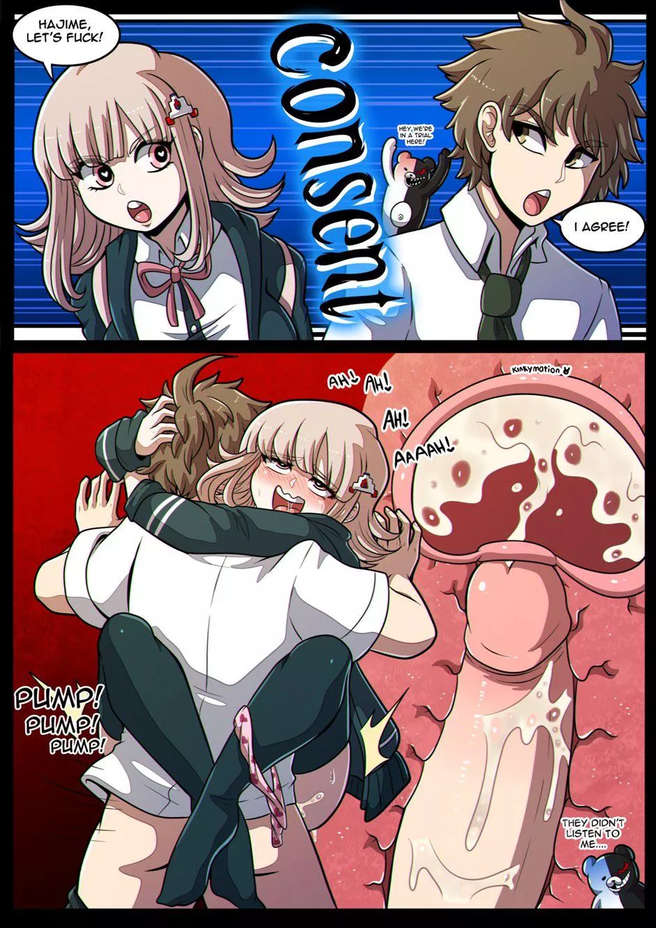 Chiaki Becomes the Ultimate Mother [Danganronpa] (Kinkymation)