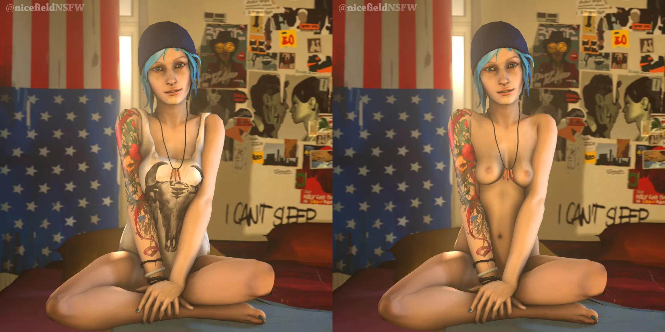 Chloe Price On/Off (nicefieldnsfw)