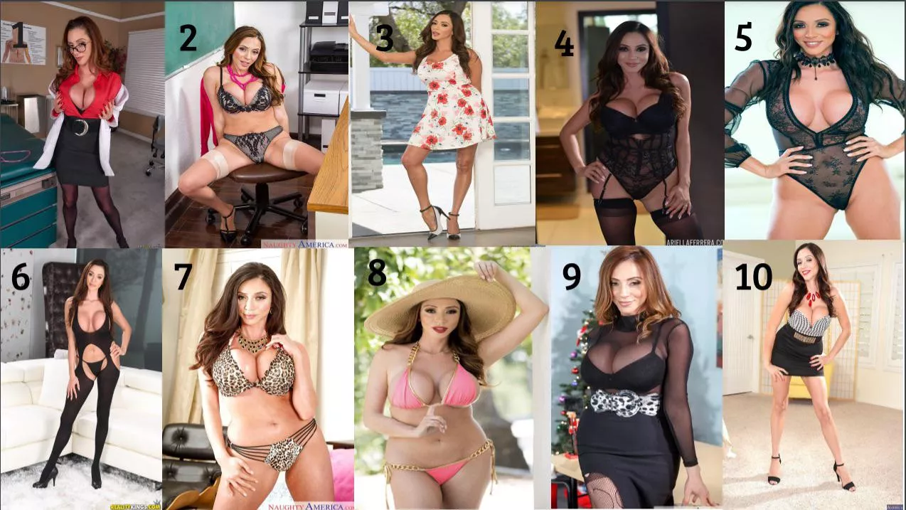 Choose 1 outfit for Ariella to wear when you fuck her