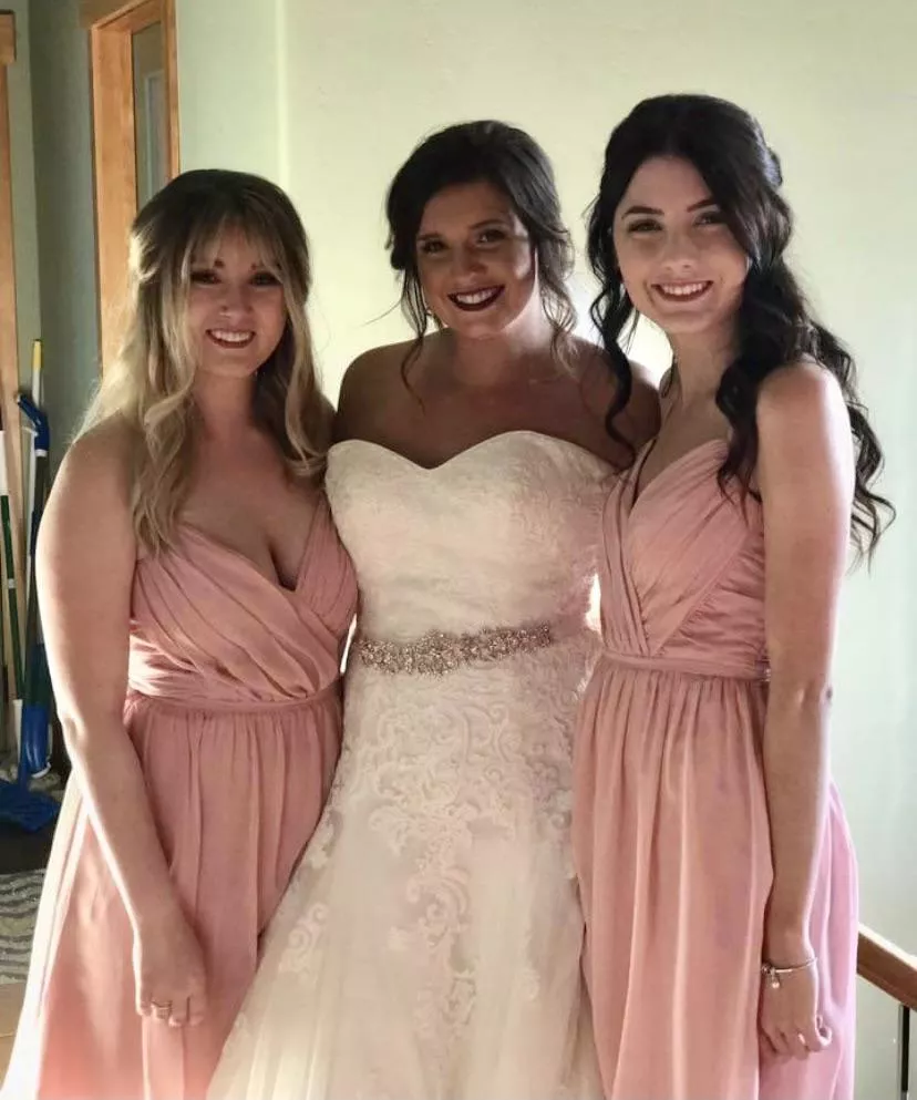 Choose your own threesome: two bridesmaids and the bride