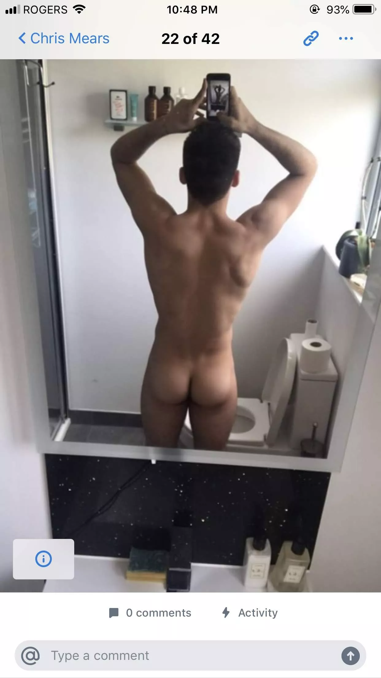 Chris Mears - British Diver [Rear View]