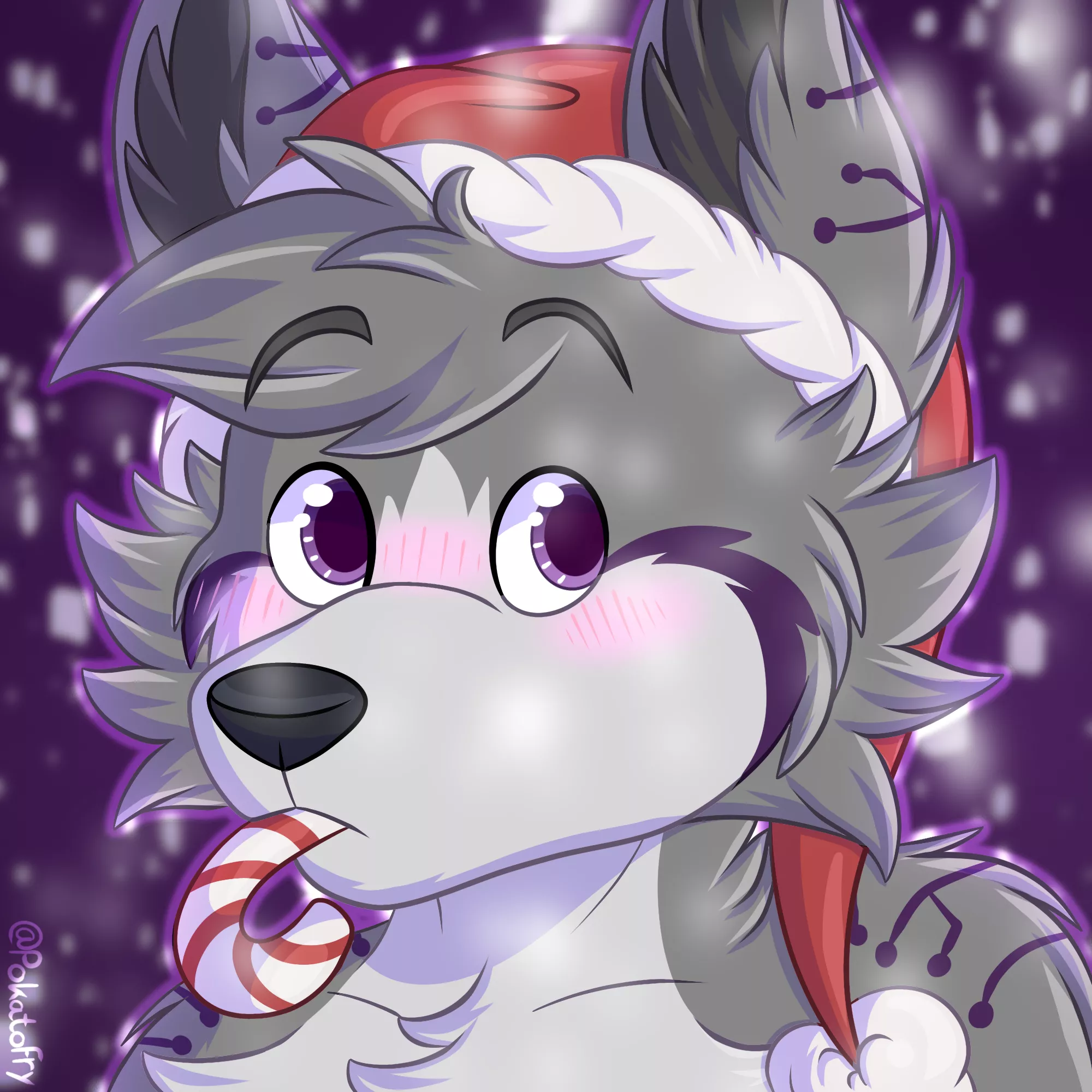 Christmas came early! ðŸŽ„ (Art by me, @PokatoFry on Twitter)