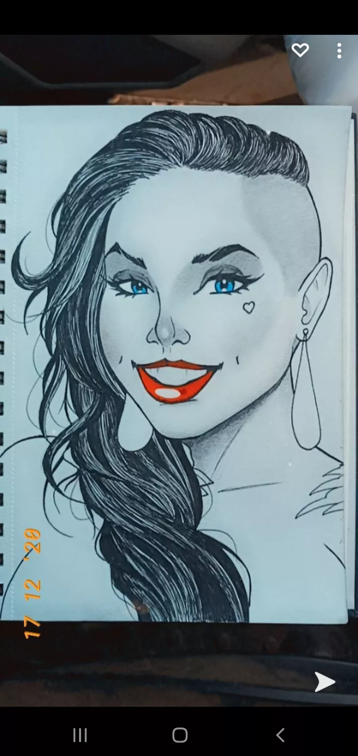 Christy Mack animated art