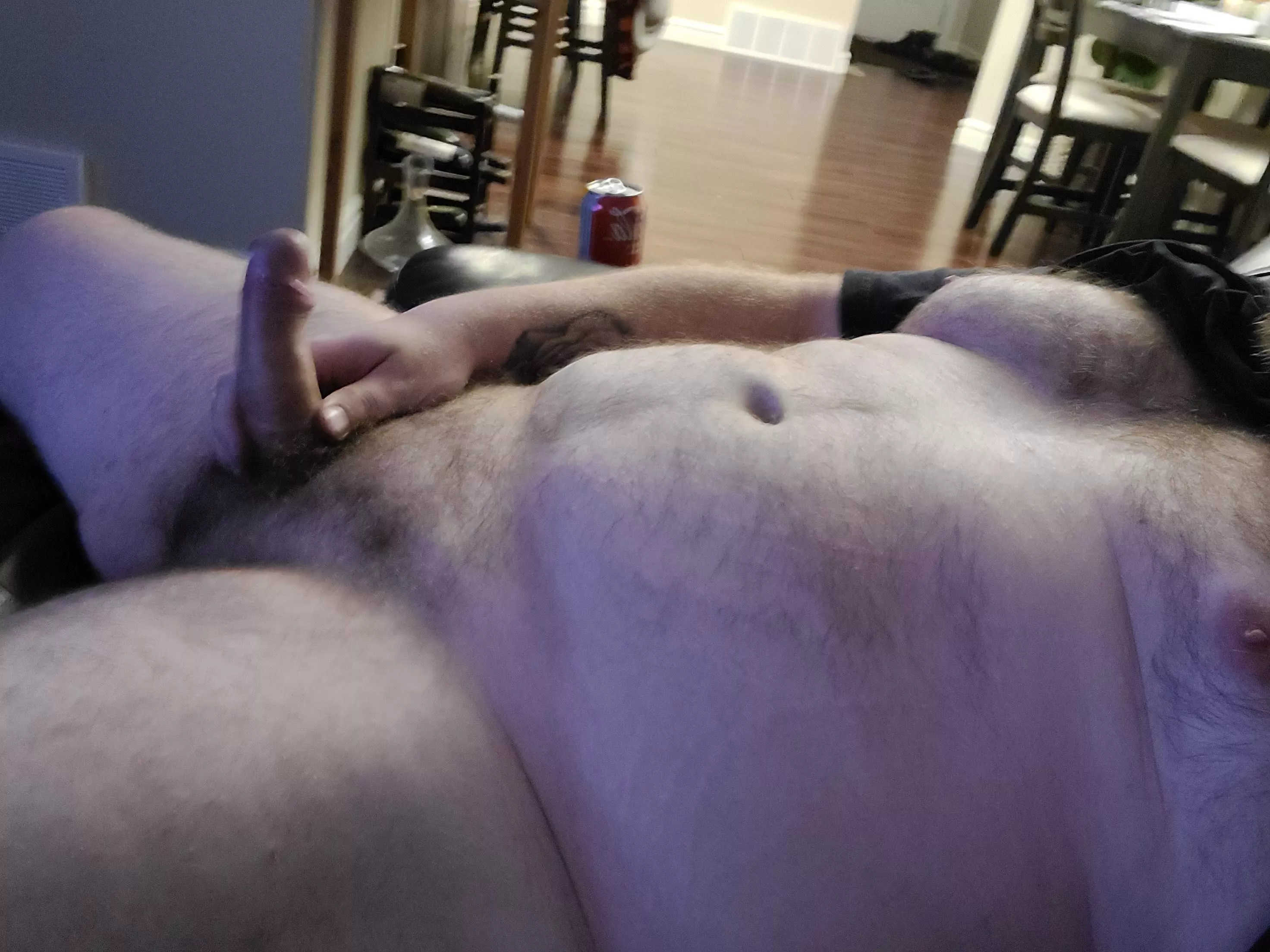 Chubby and hairy