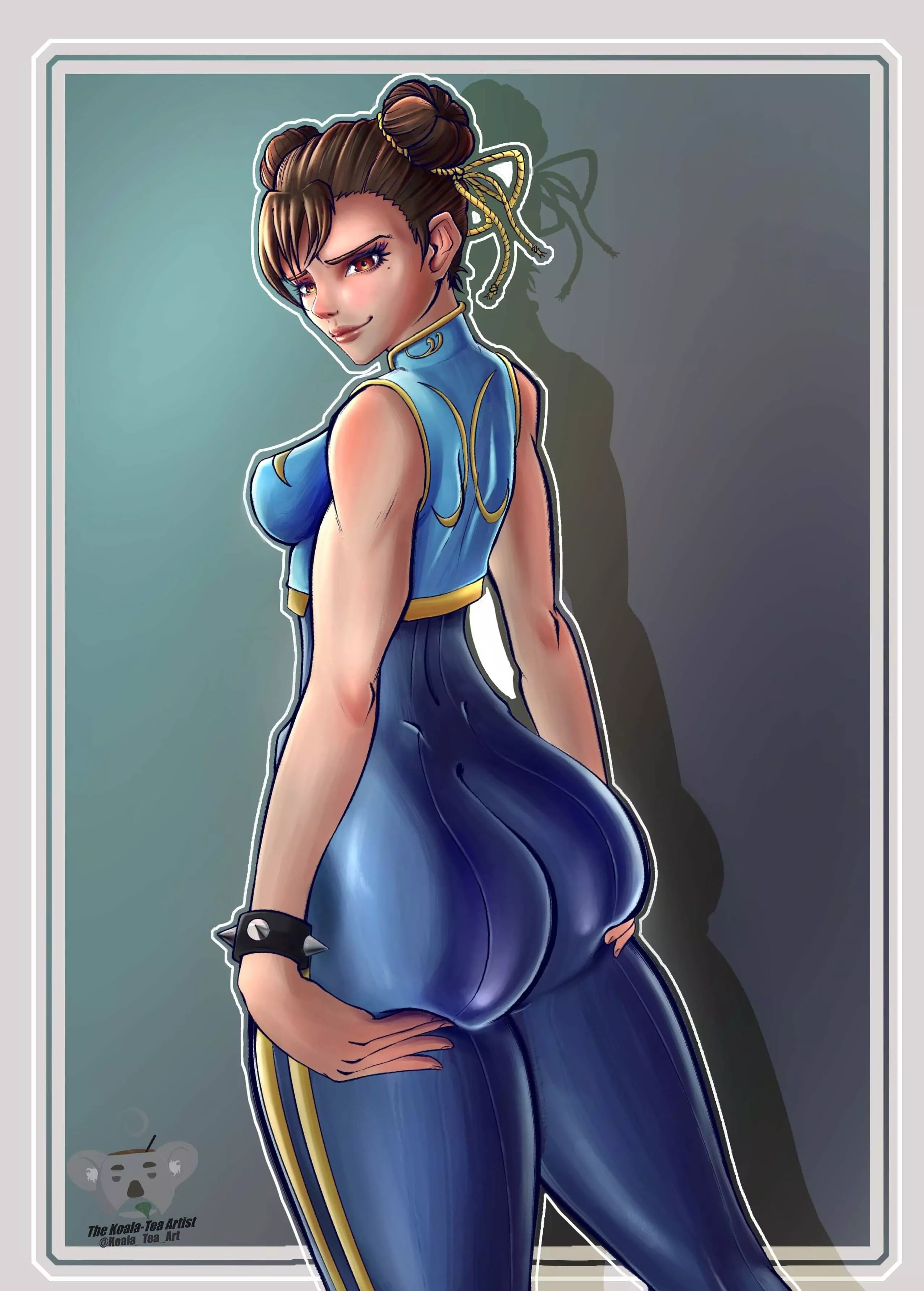 Chun-li ass ( Koala_Tea_Art)