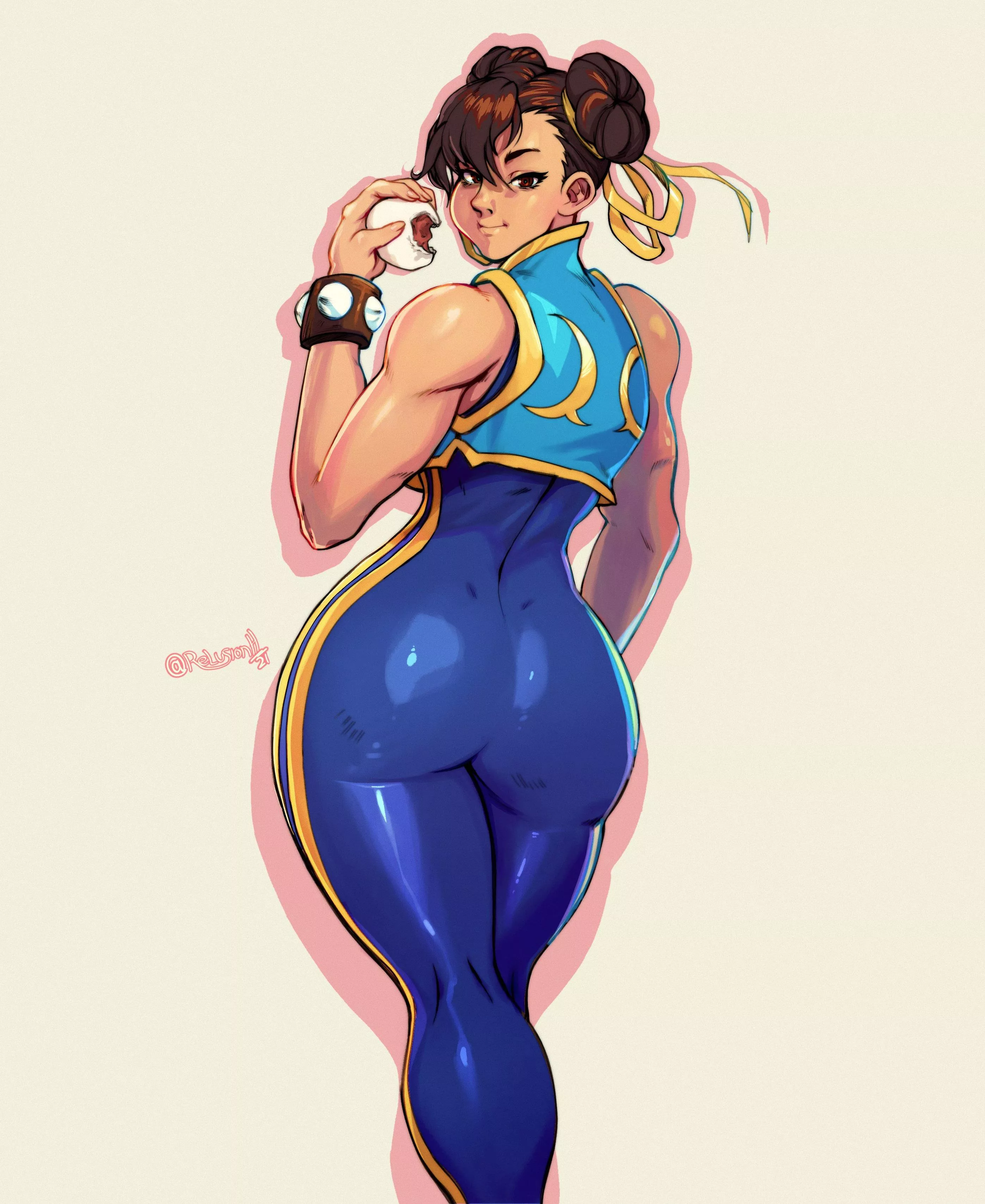 Chun-Li booty (RelusionH) [Street Fighter]