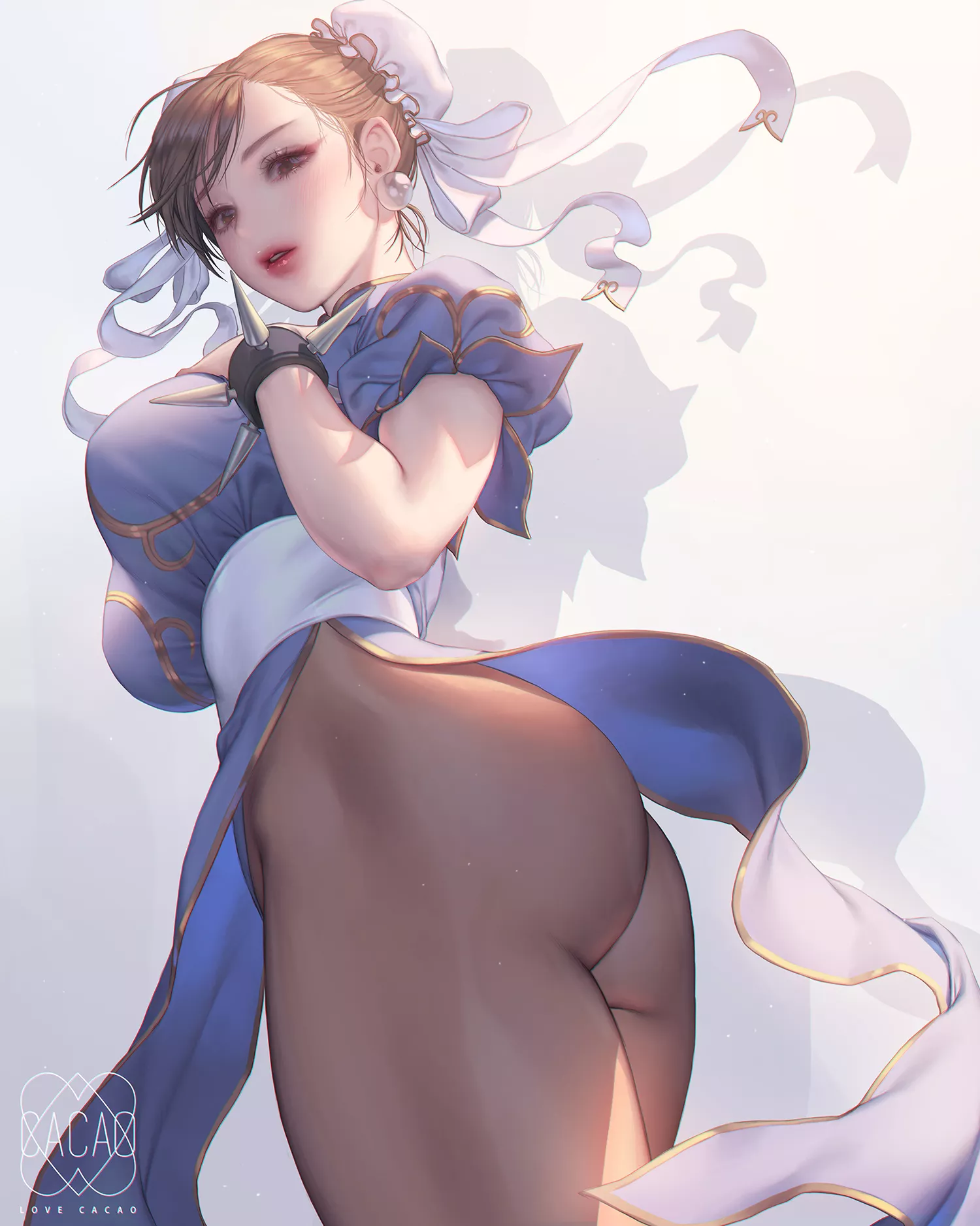 Chun-Li From Below Bright Sight (Love Cacao) [Street Fighter]