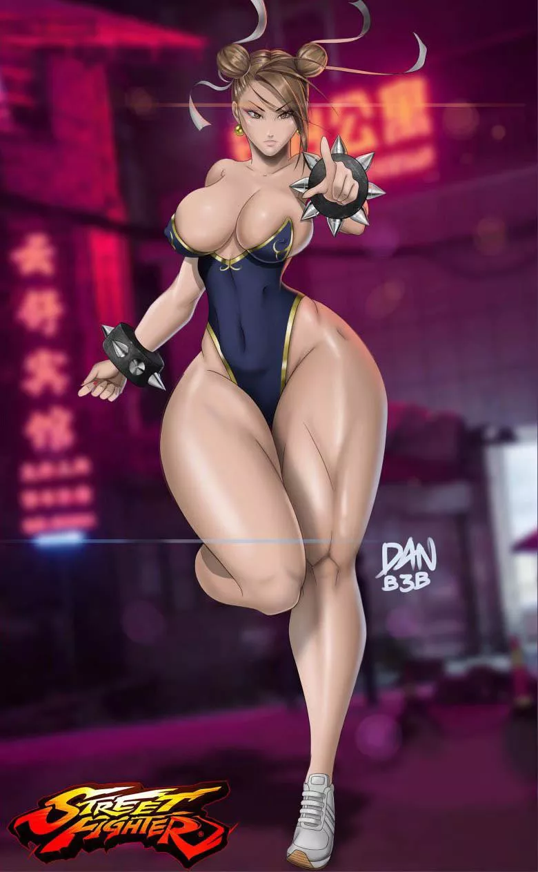 Chun-Li’s thicc curves (DANB3B) [Street Fighter]