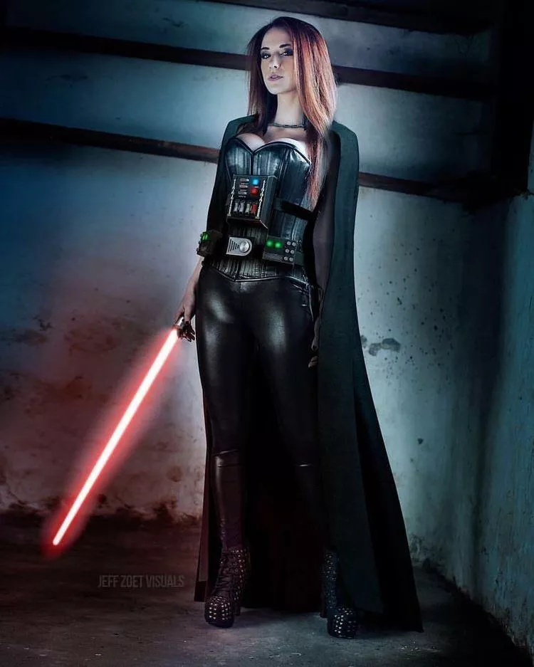 Claire Anna Cosplayed as A Sith Lord