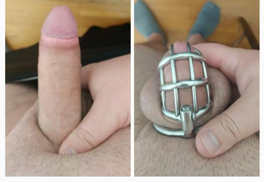 Cock cage on/off