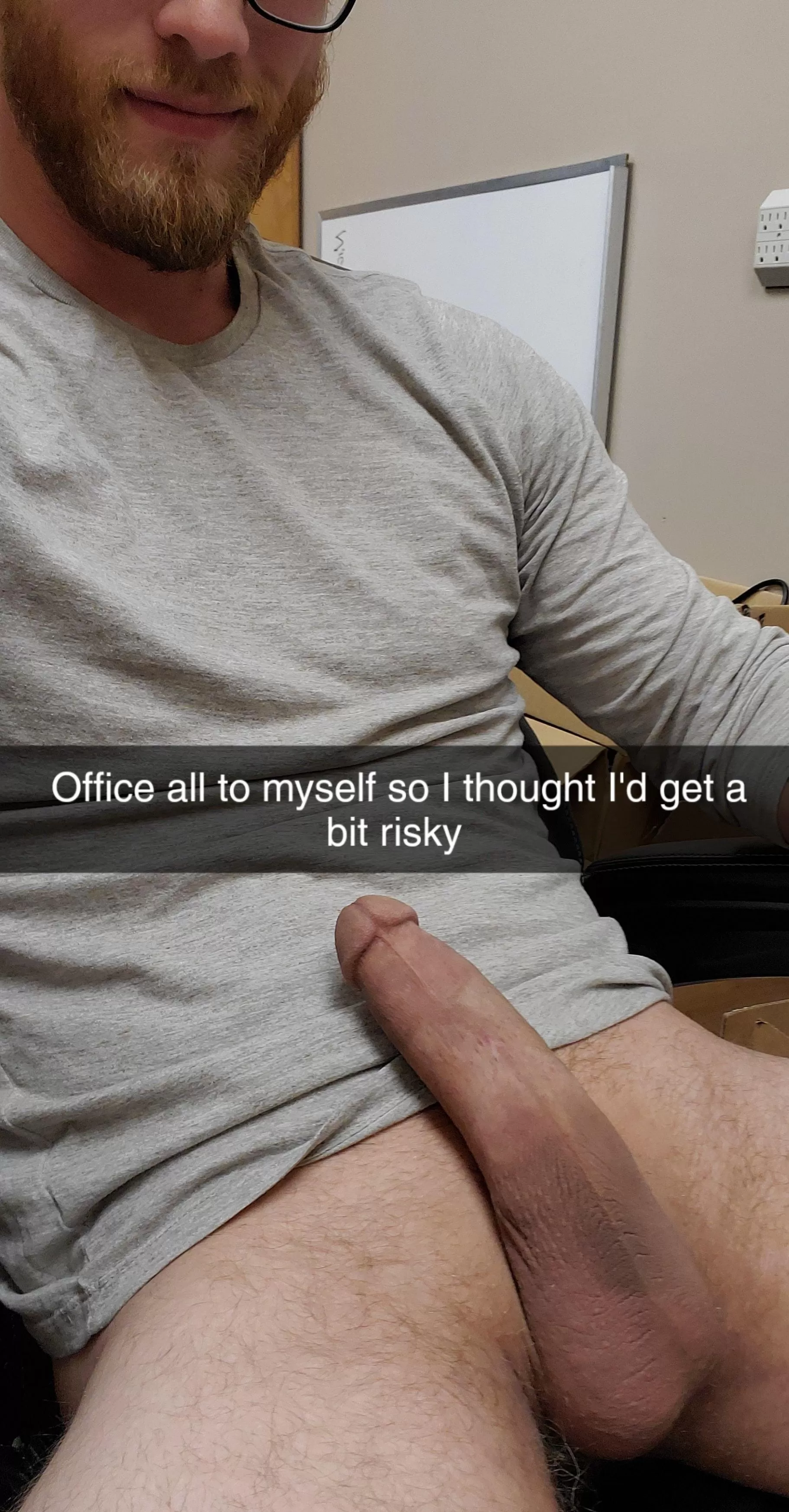 Cock out in the office for Friday!