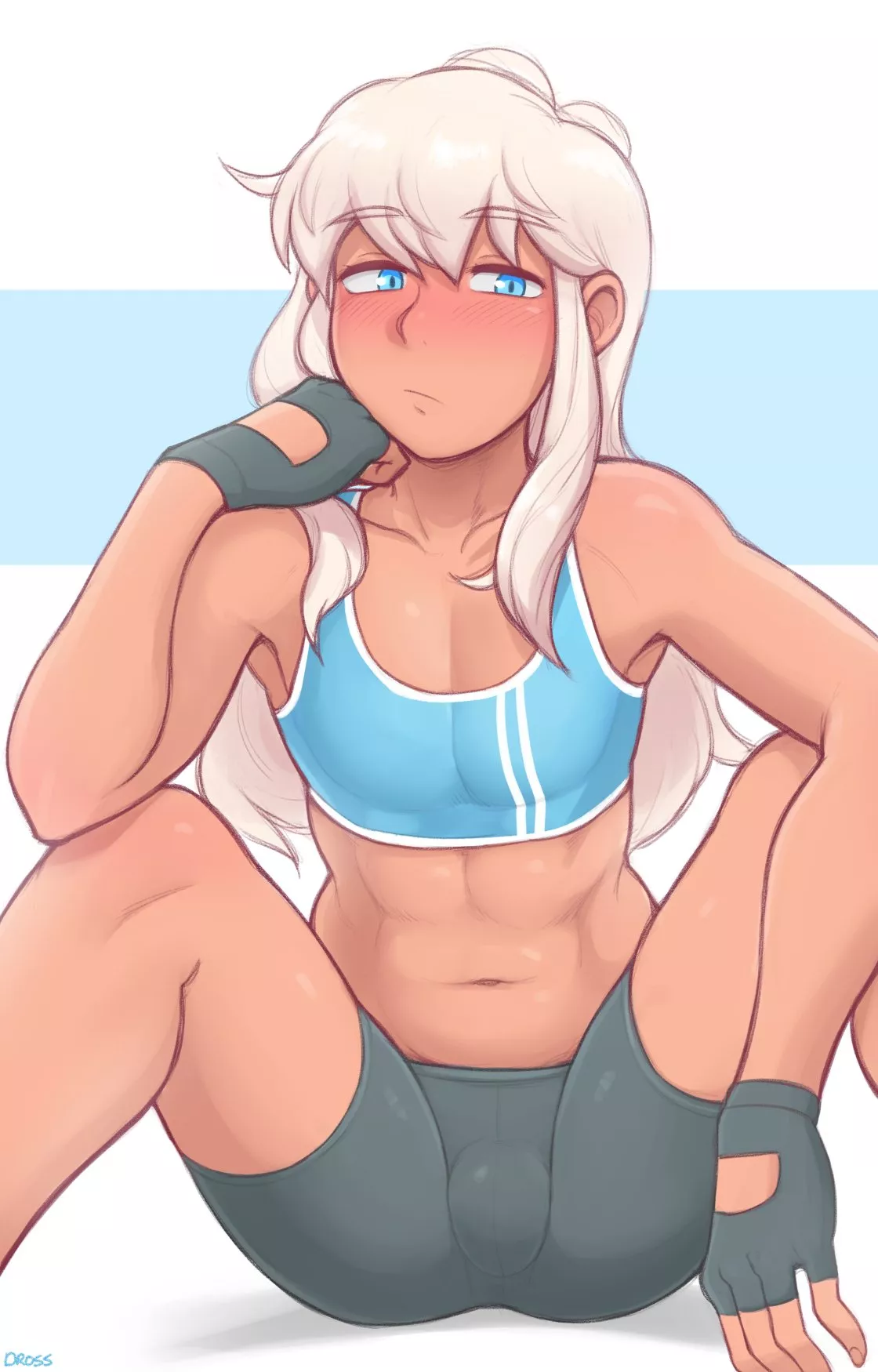 Cody In Workout Gear (Dross) [Original]