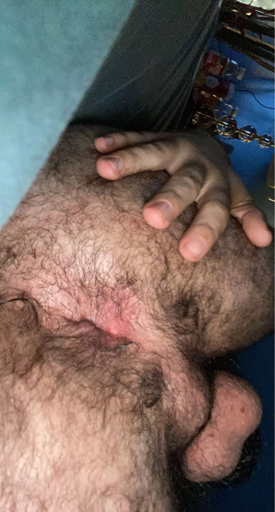 Come taste my hairy hole sir