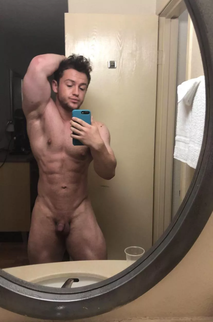 Coming home post workout shower