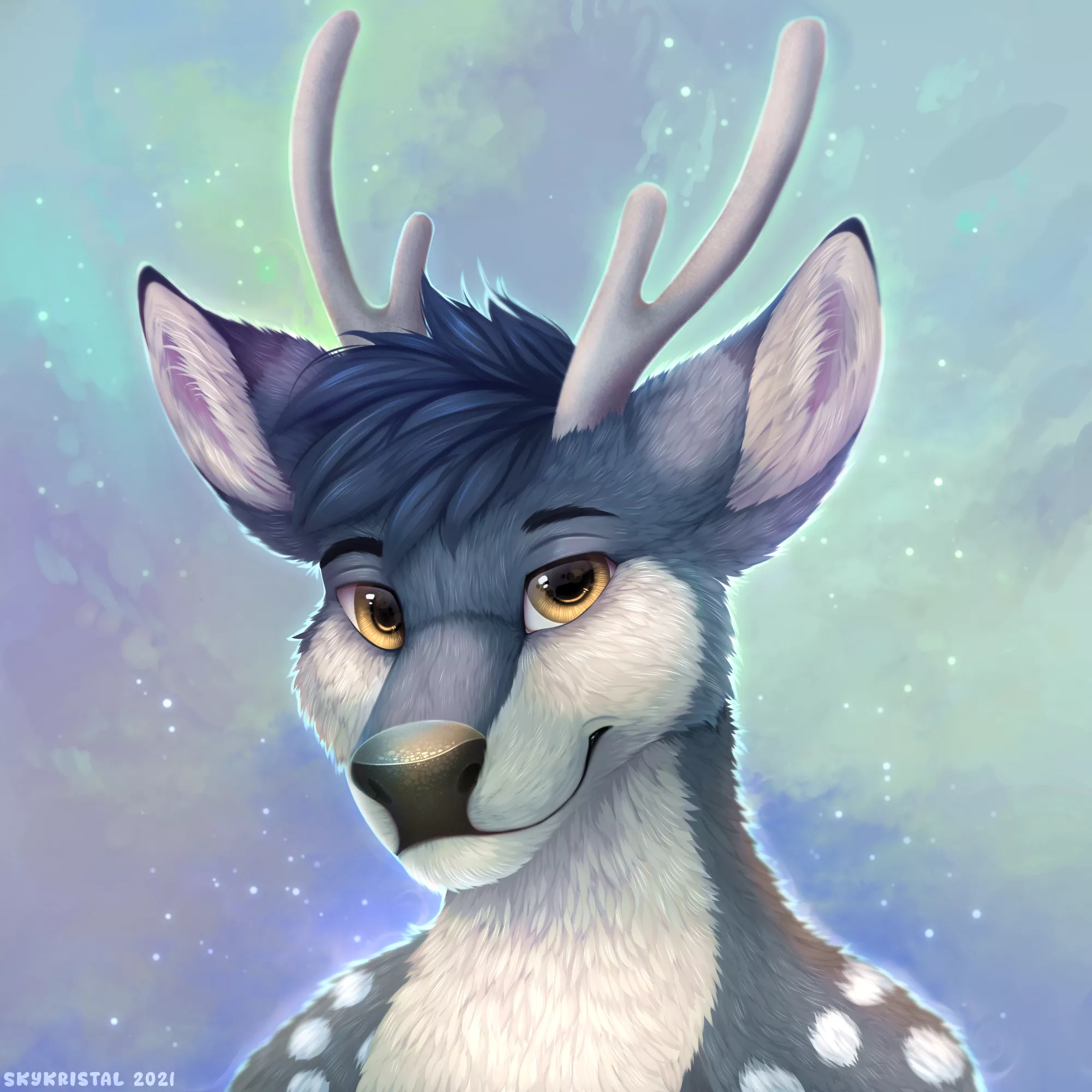 Commission for tashfuzzface! (Art by me)