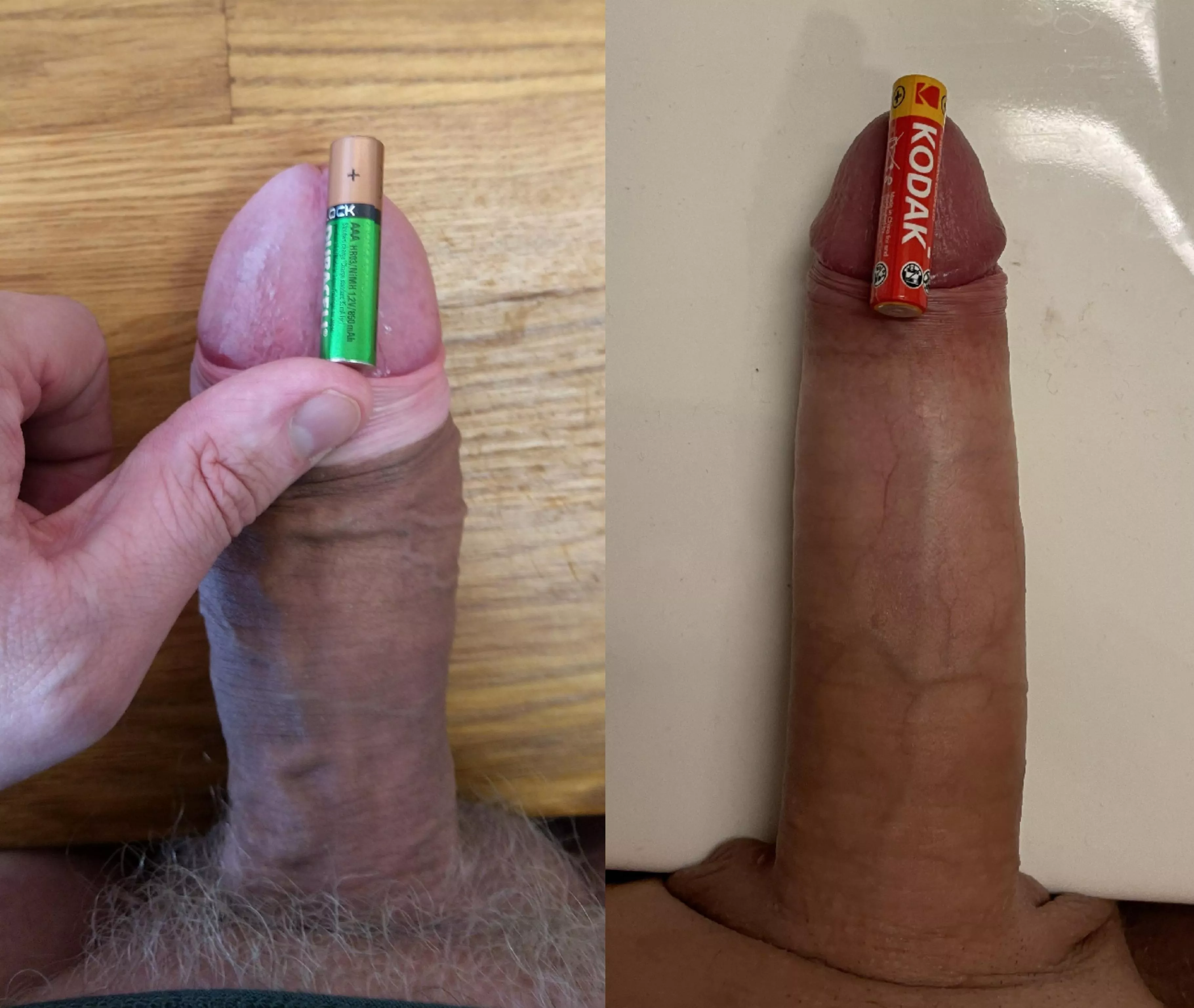 Compared to another redditor who wants to know if you prefer long or thick