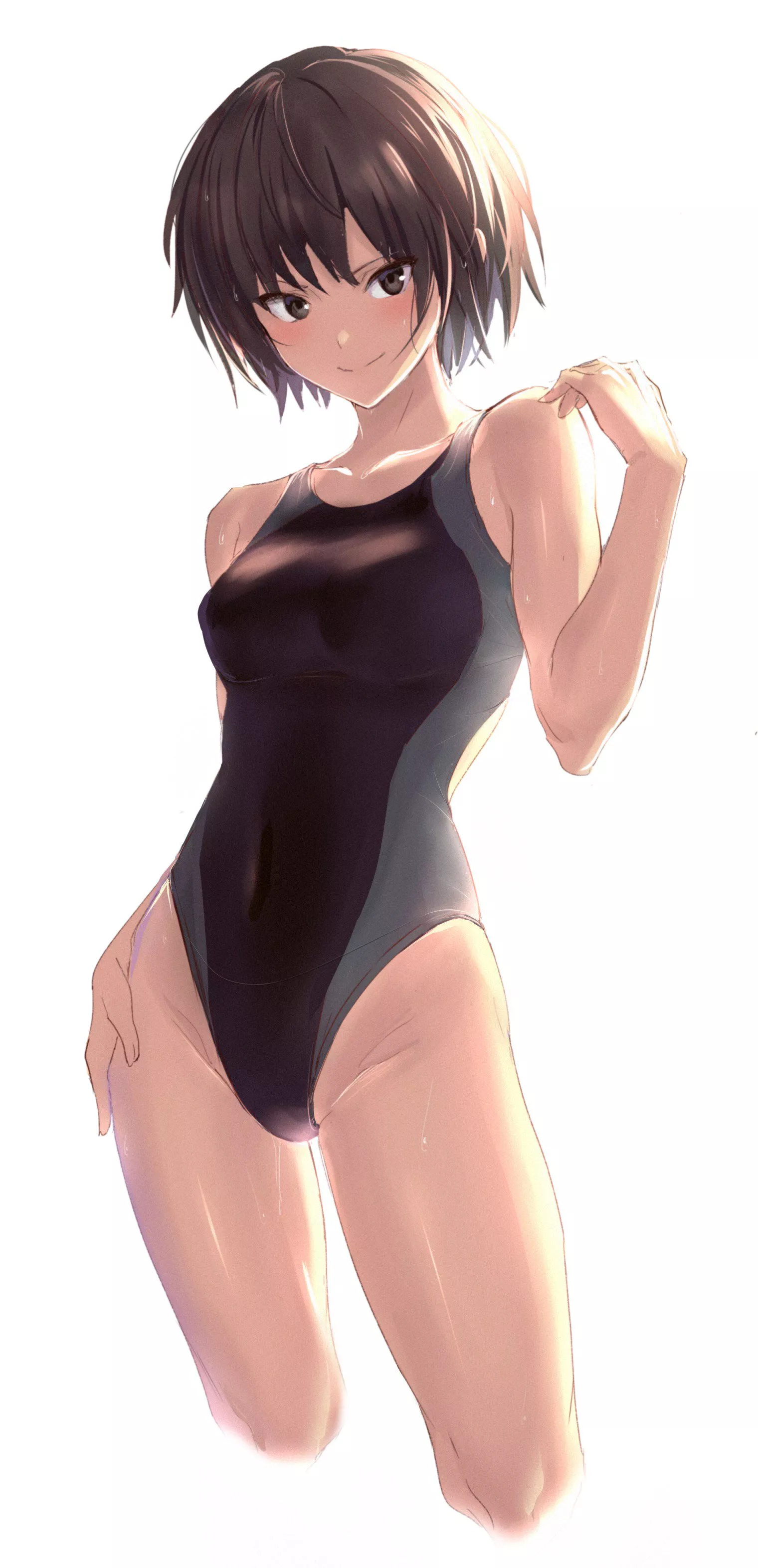 Competition Swimsuit Backlighting (Ulrich) [Amagami]