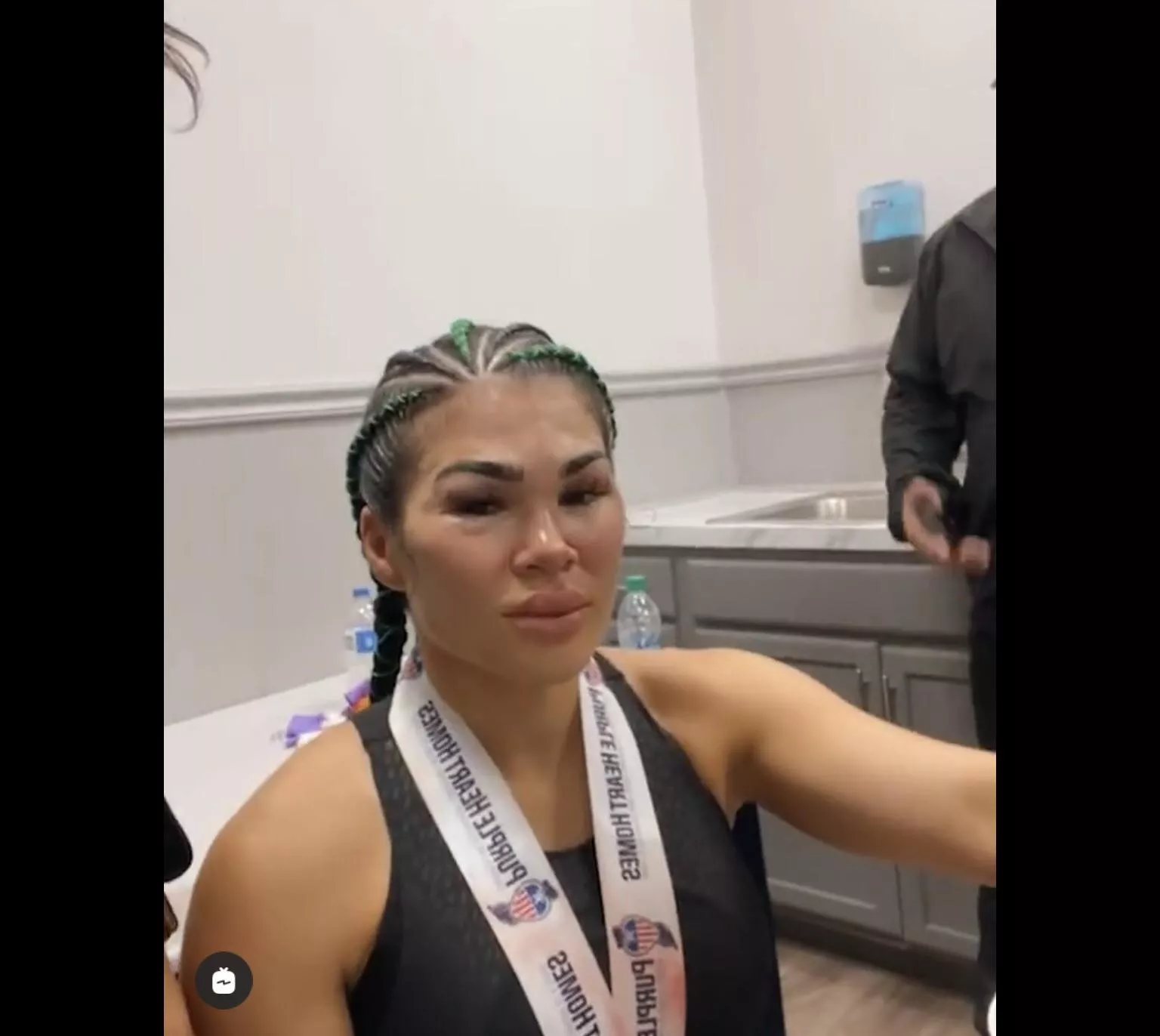 Congrats to her for that W, but still a shit fighter ðŸ˜‚