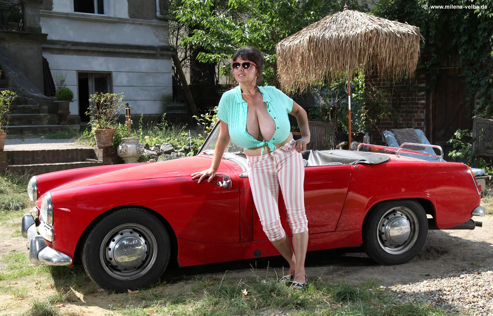 Convertible and shades