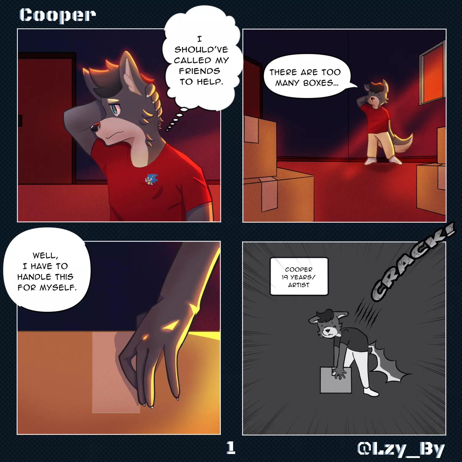 Cooper #1 [Comic by Me: @Lzy_By]