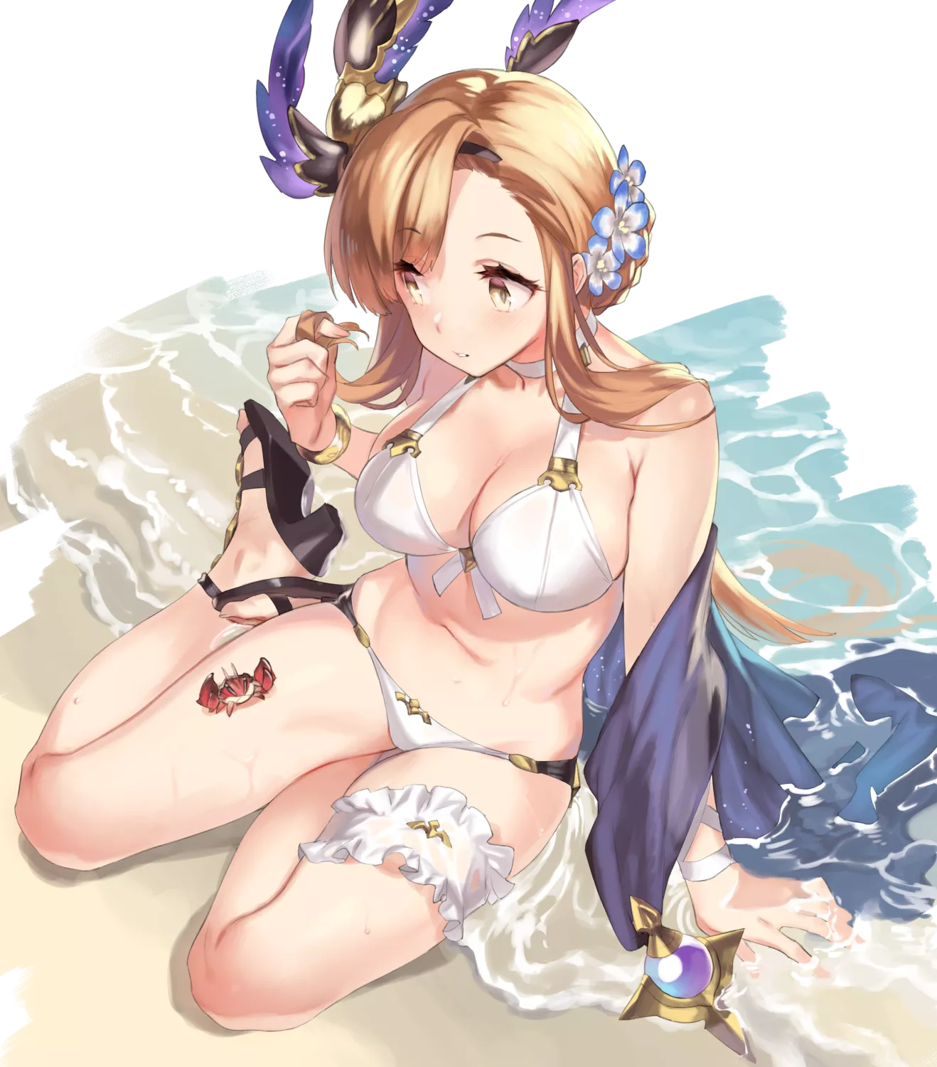 Costumed in the surf. [Granblue Fantasy]