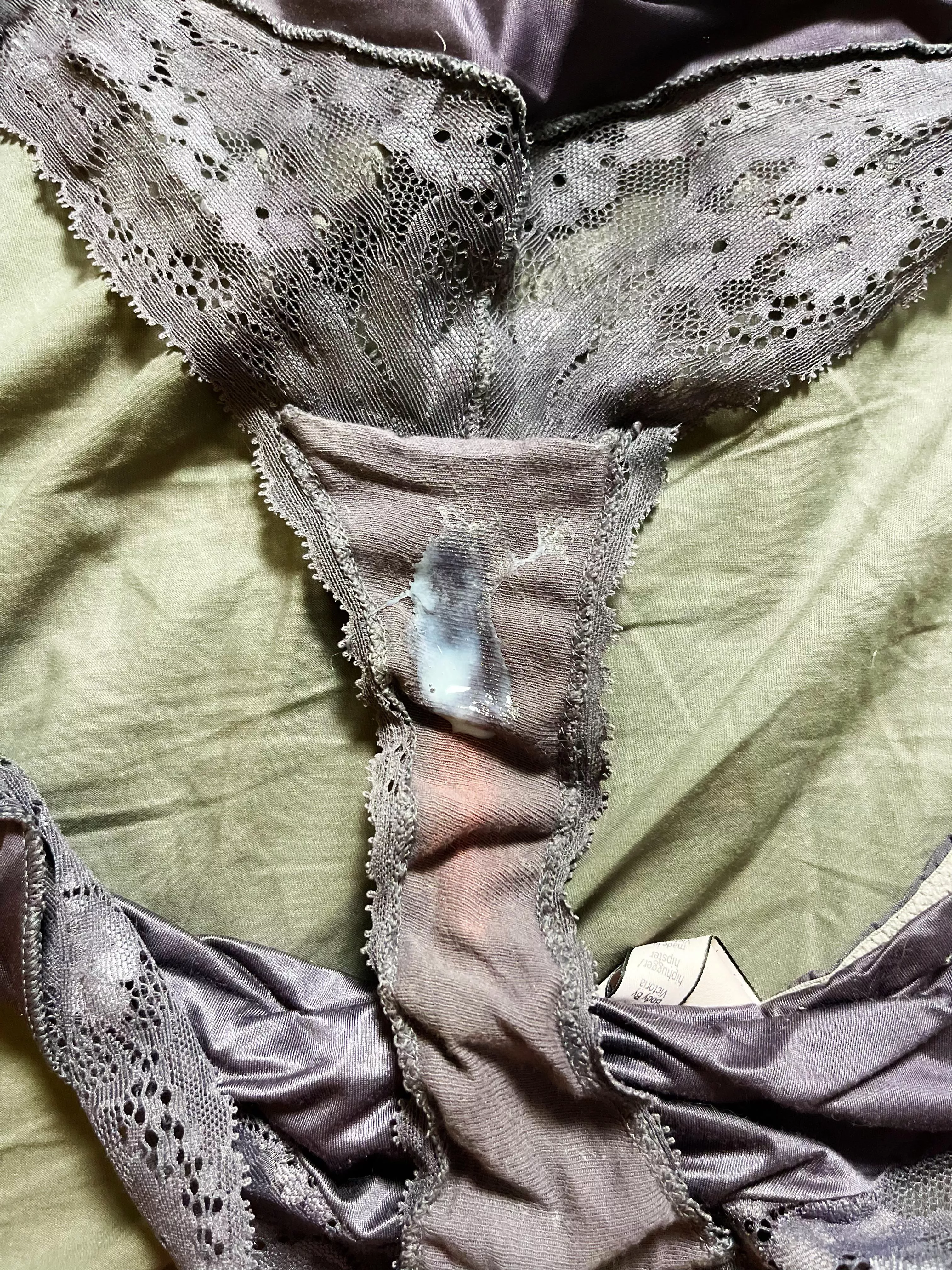 Creamed after playtime with my Lovense. Would you like to edge my pussy and make that spot bigger?