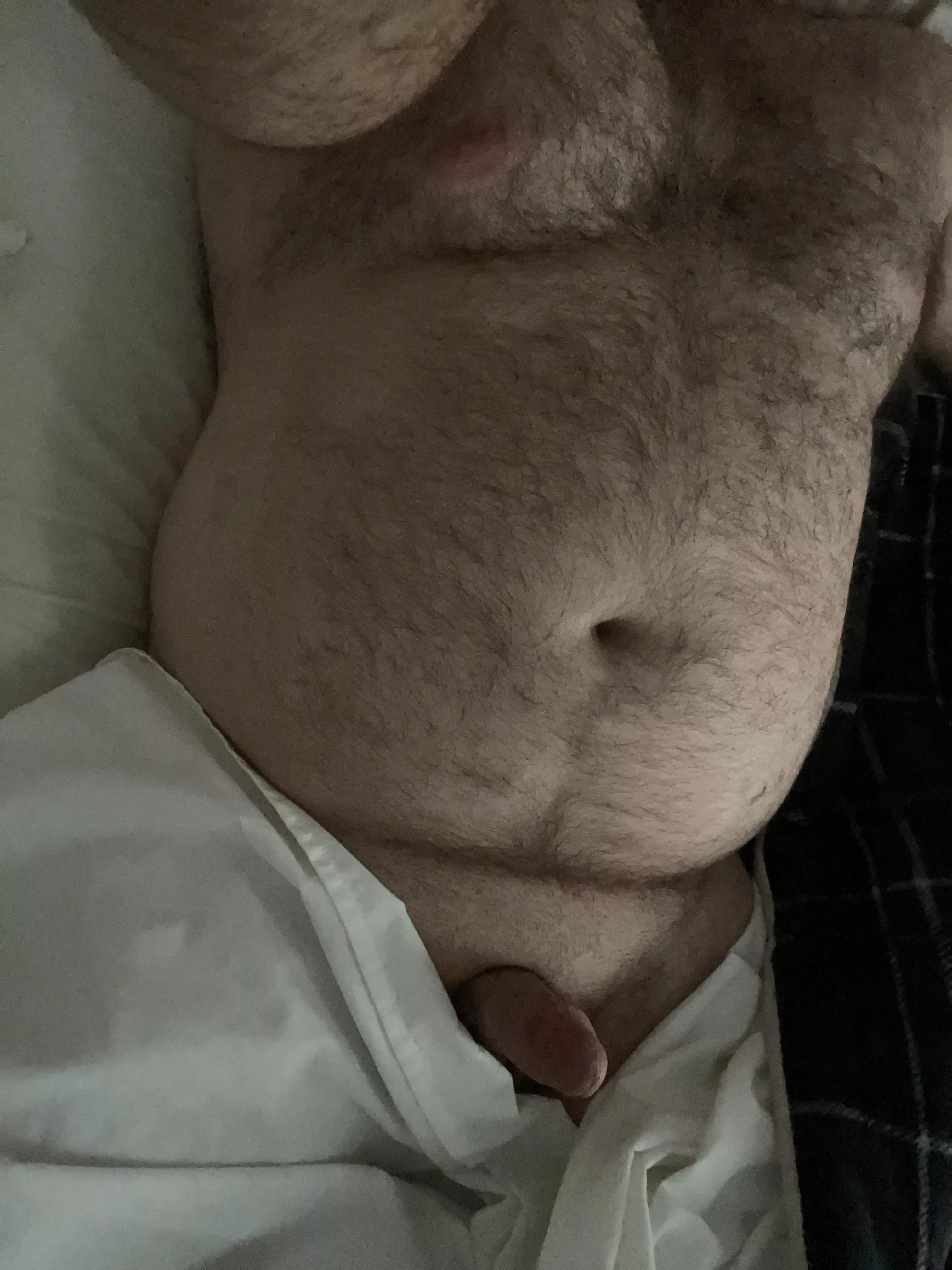 Cum cuddle this lonely chubby Colorado bear!