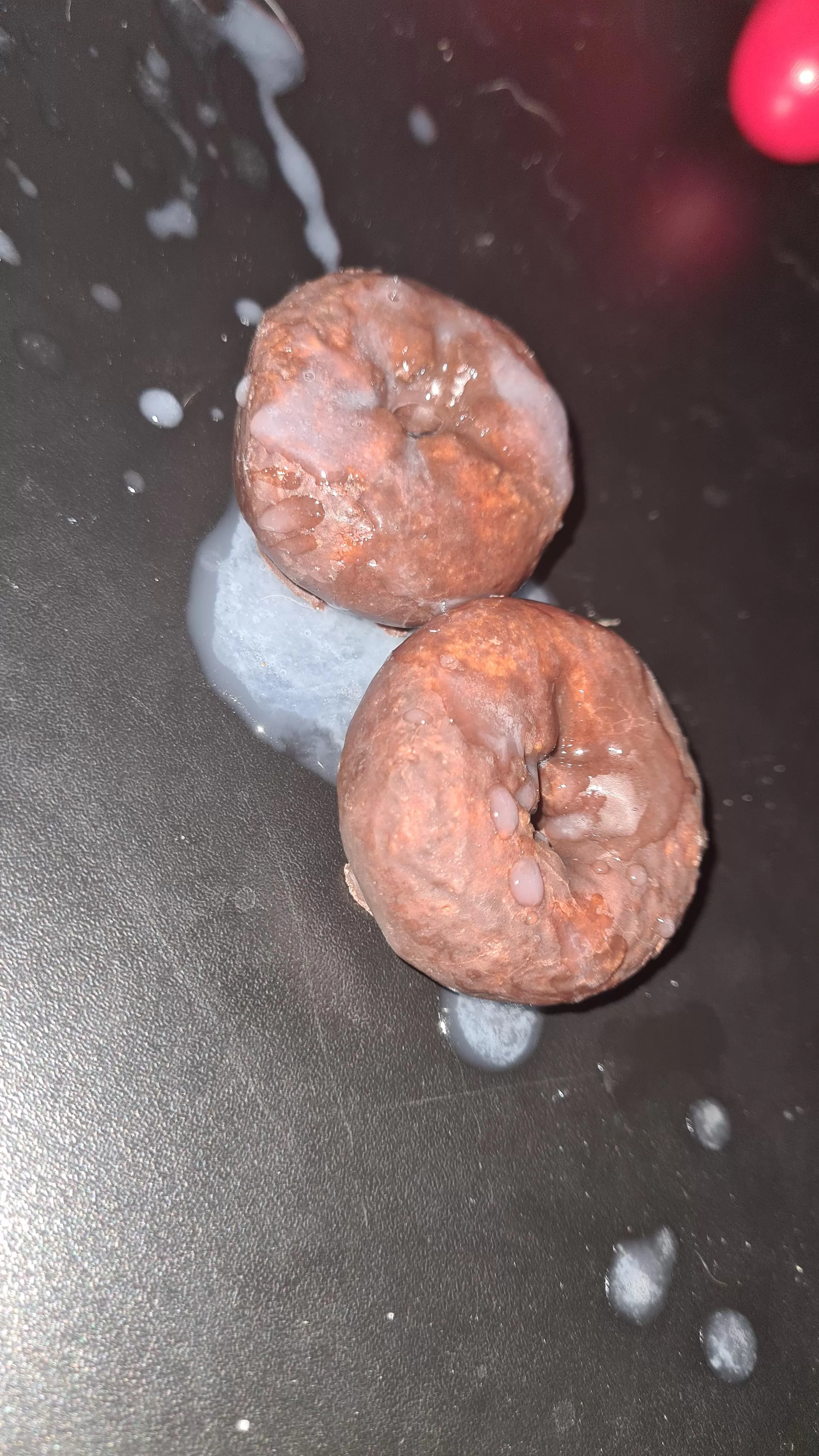 Cum on food (Minidonuts)