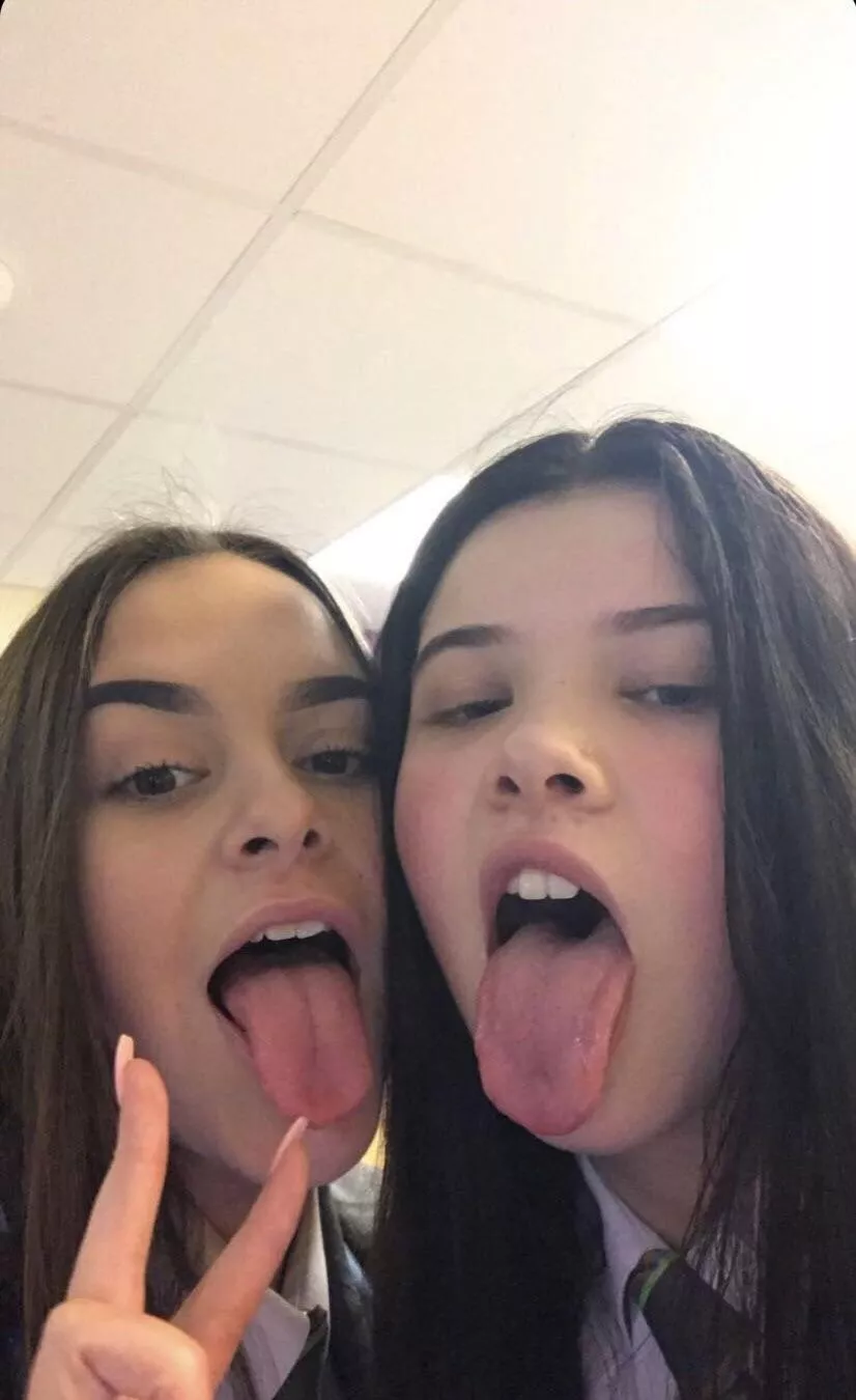 Cum on mine or my friends tongues choose which one of us get the cum only ONE kik:s.amprosser