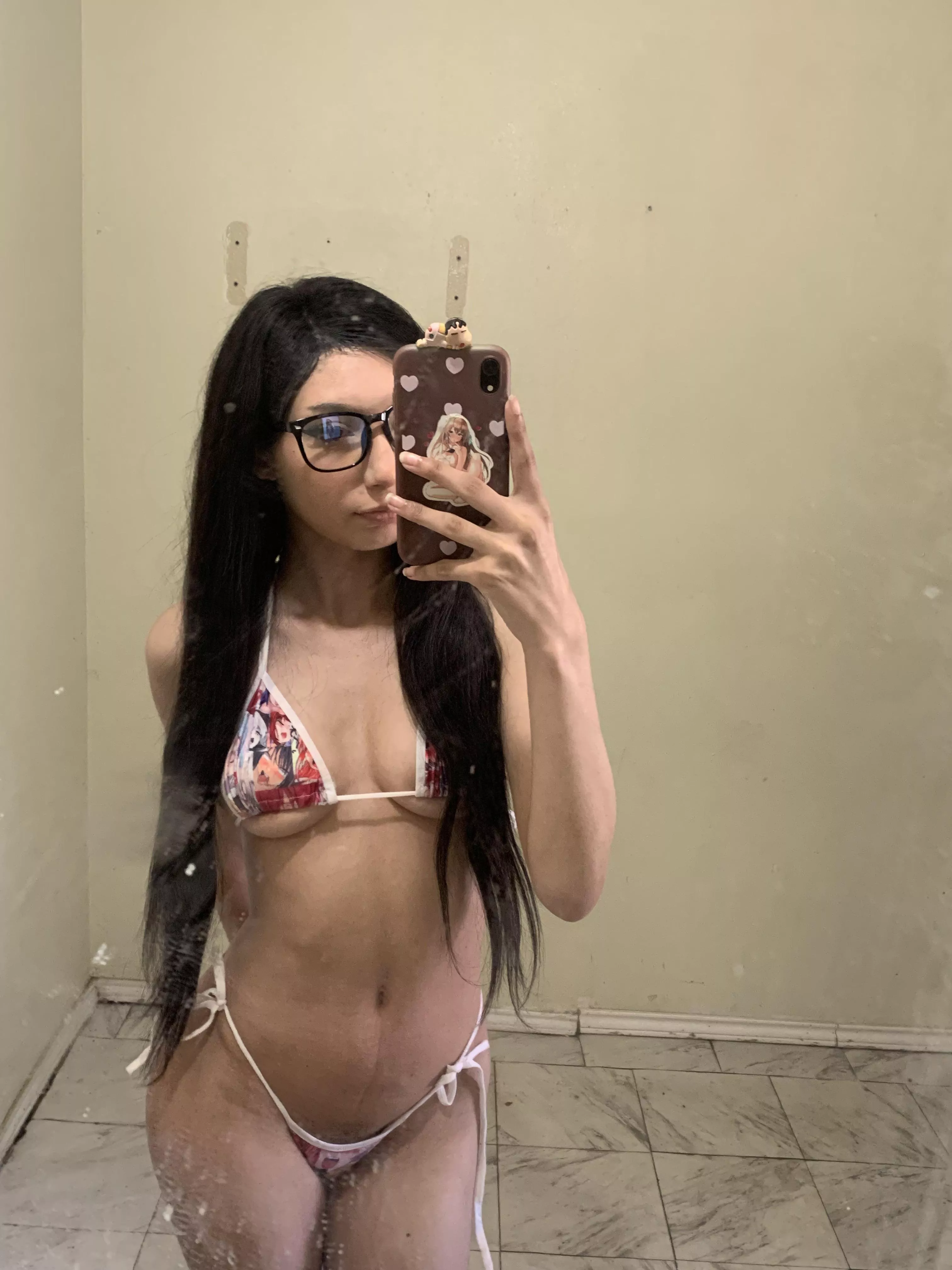 Cum on my glasses