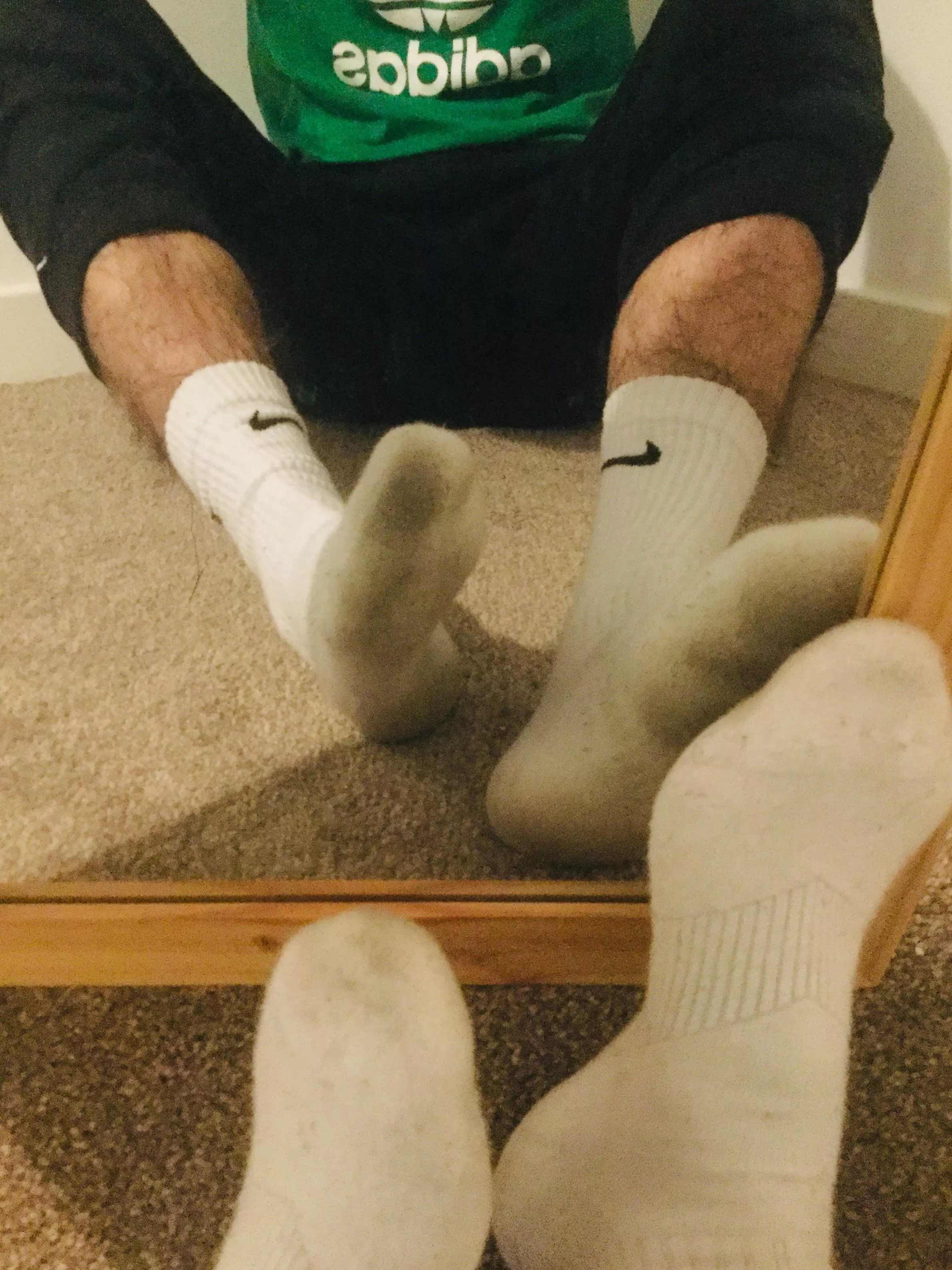 Cum sniff these dirty socks mate