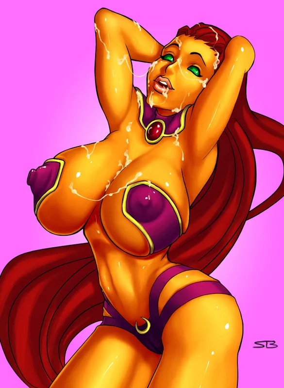 Cumwhore Starfire(Sketchy_Behaviour)