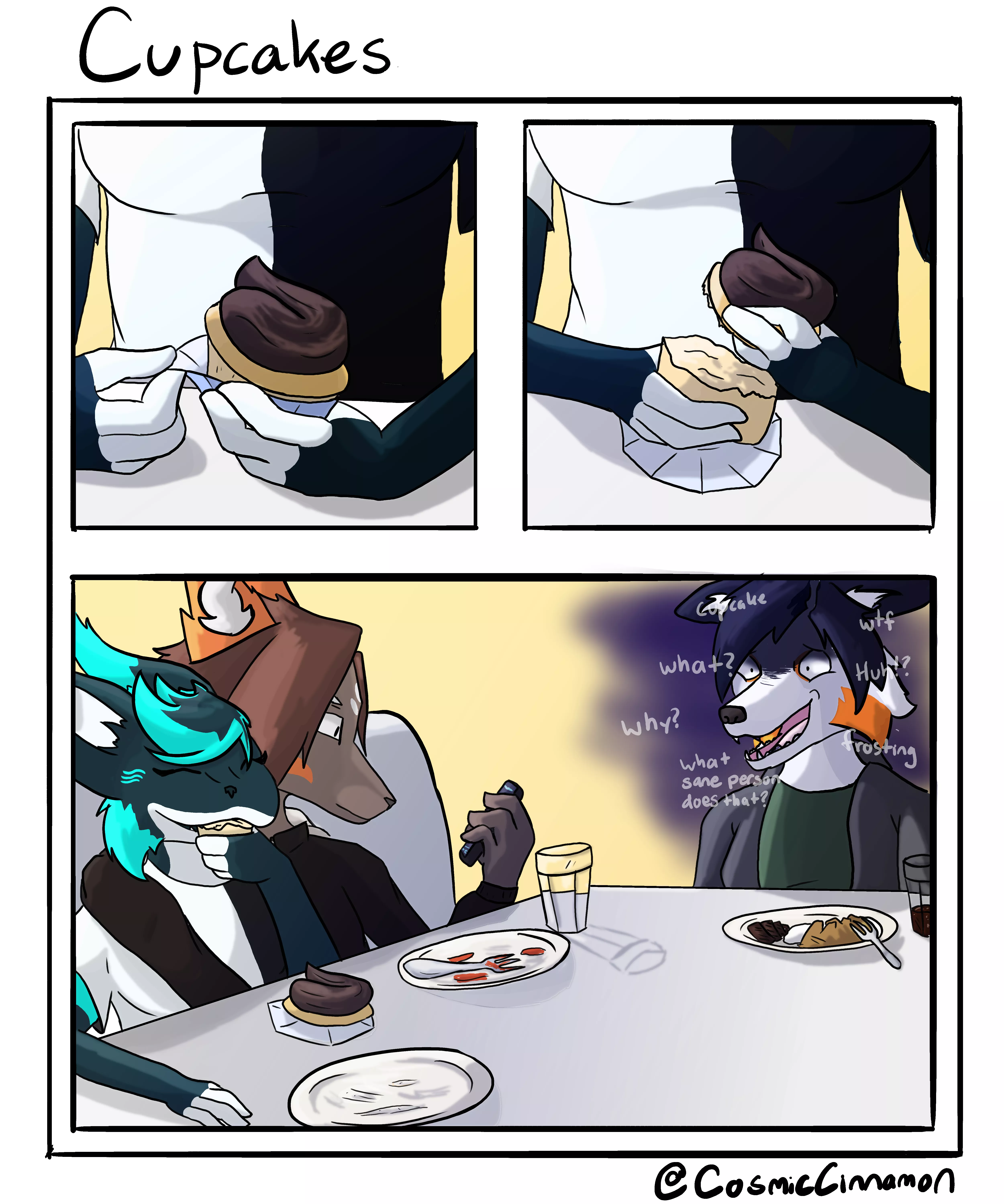 Cupcakes (First time doing a comic!)