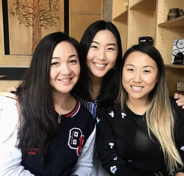 Cute Asian Trio