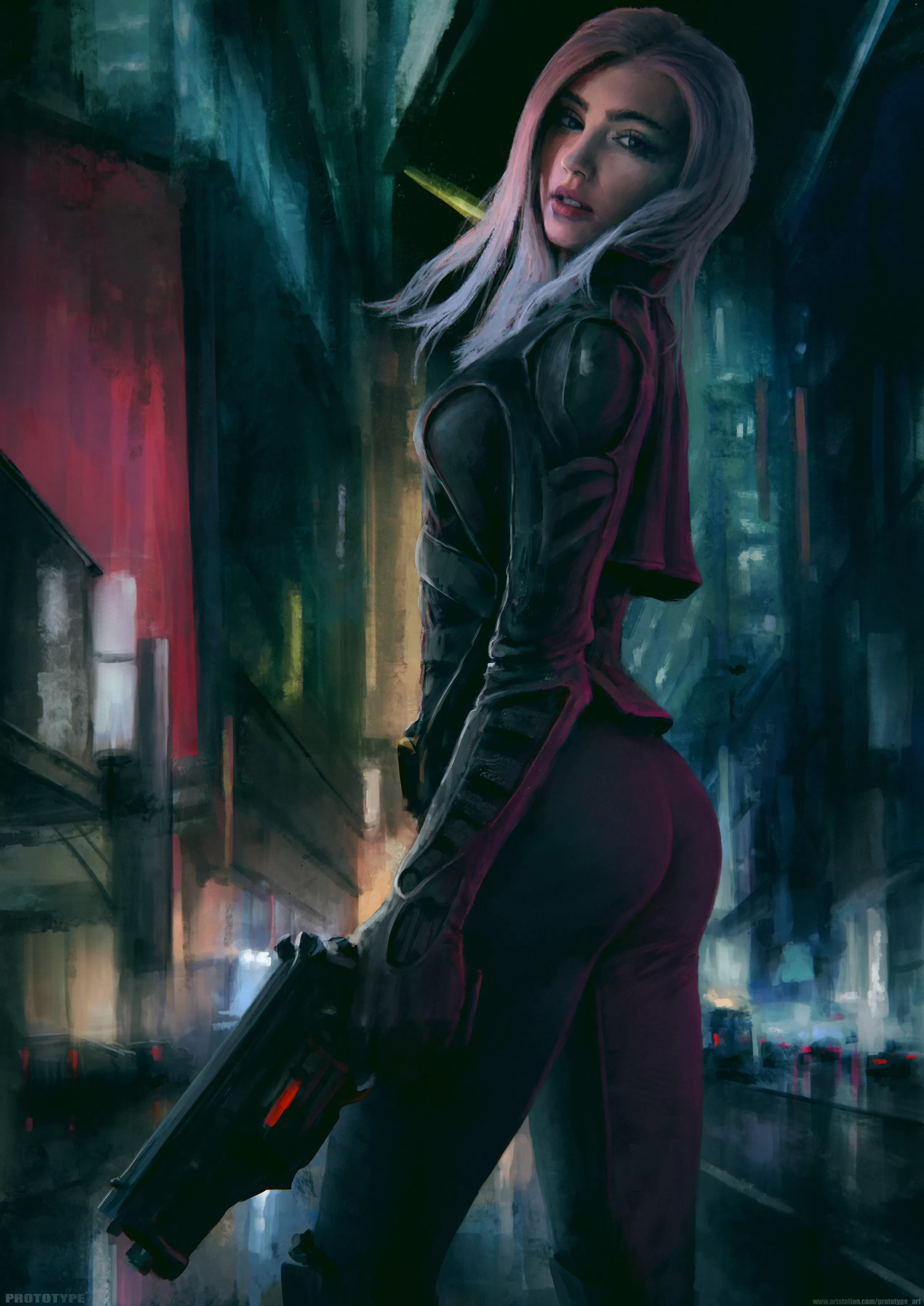 Cyberpunk Girl (by Prototype)