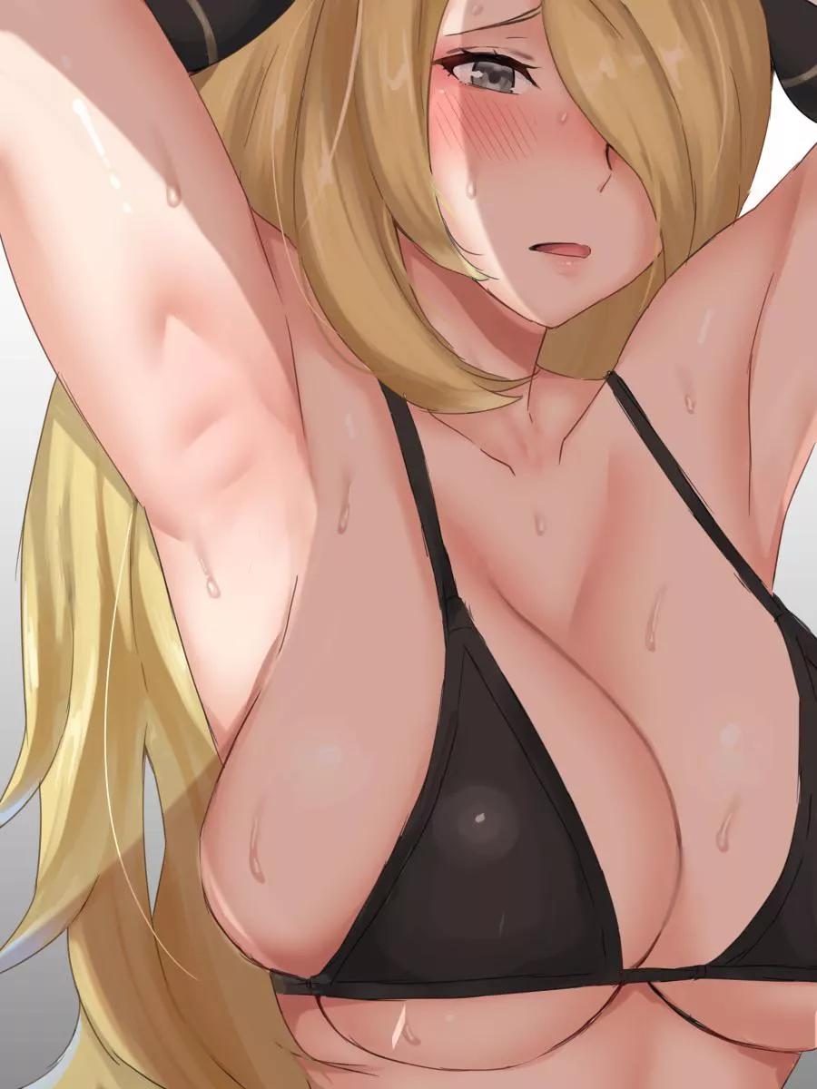 Cynthia’s armpits (Yomogi Mana)