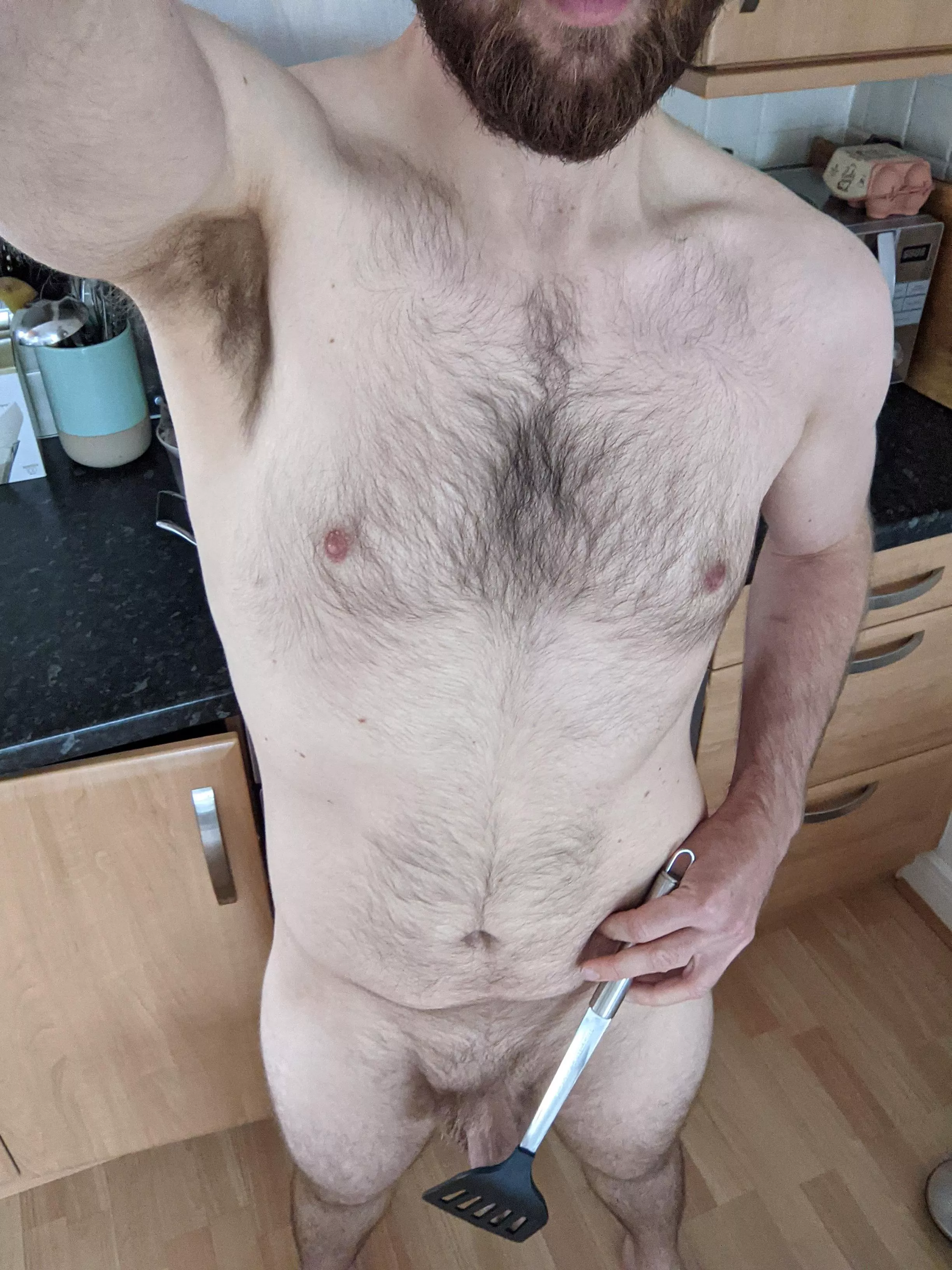 Daddy's ready to make you breakfast...or give you a spanking... 😉 [35]