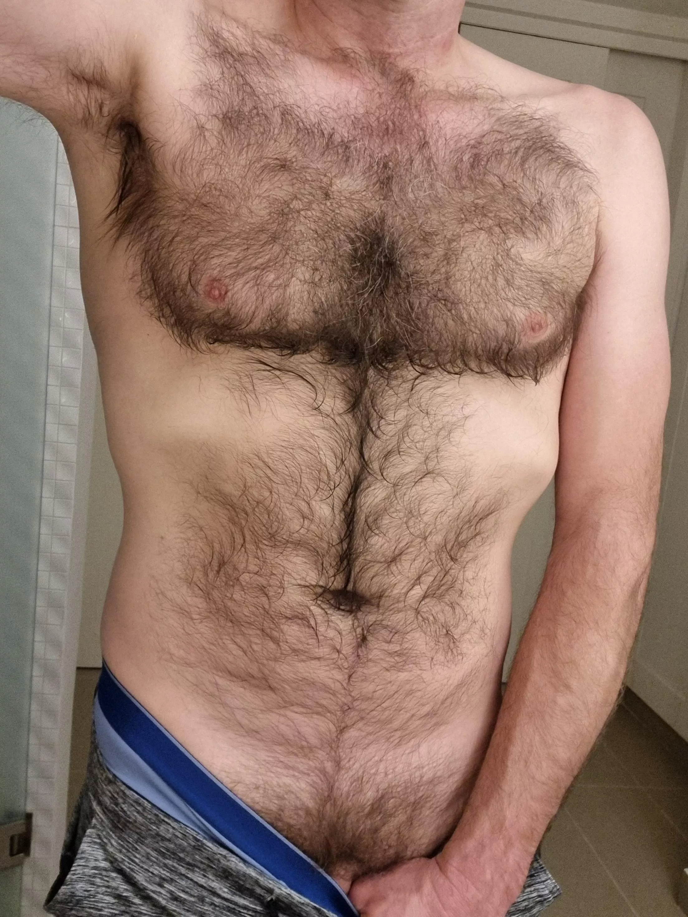 Damp chest hair, anyone ?