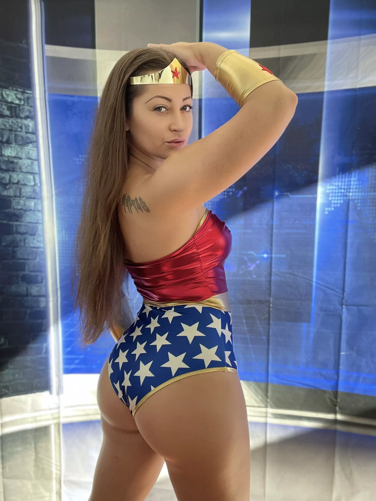 Dani Daniels as Wonder Woman