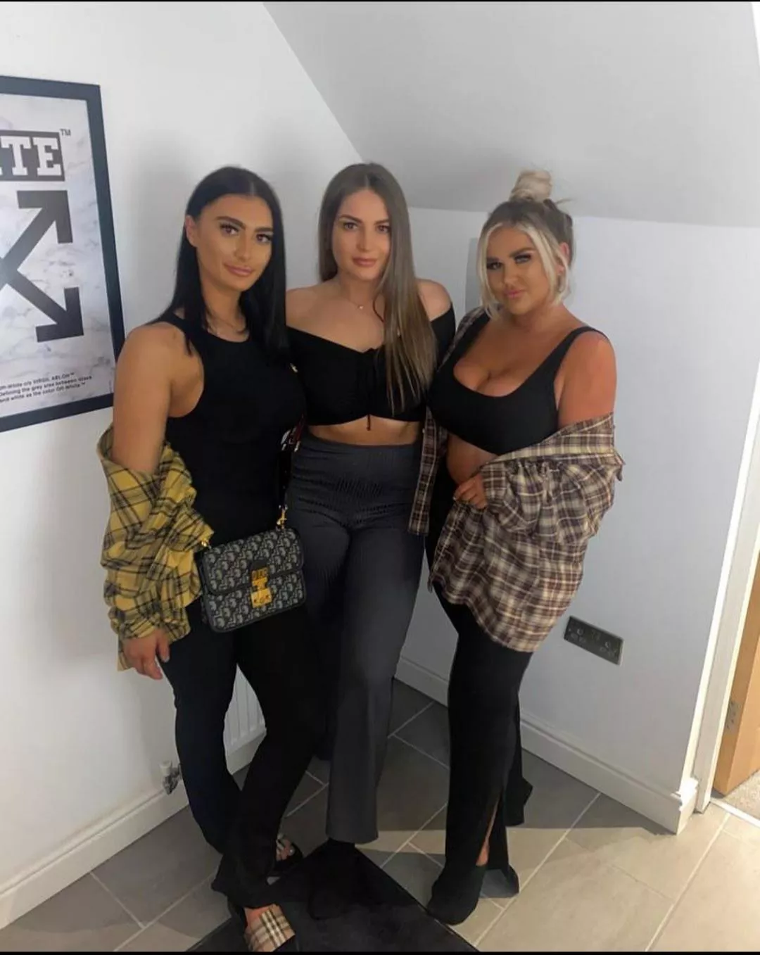 Dark, brunette and blonde