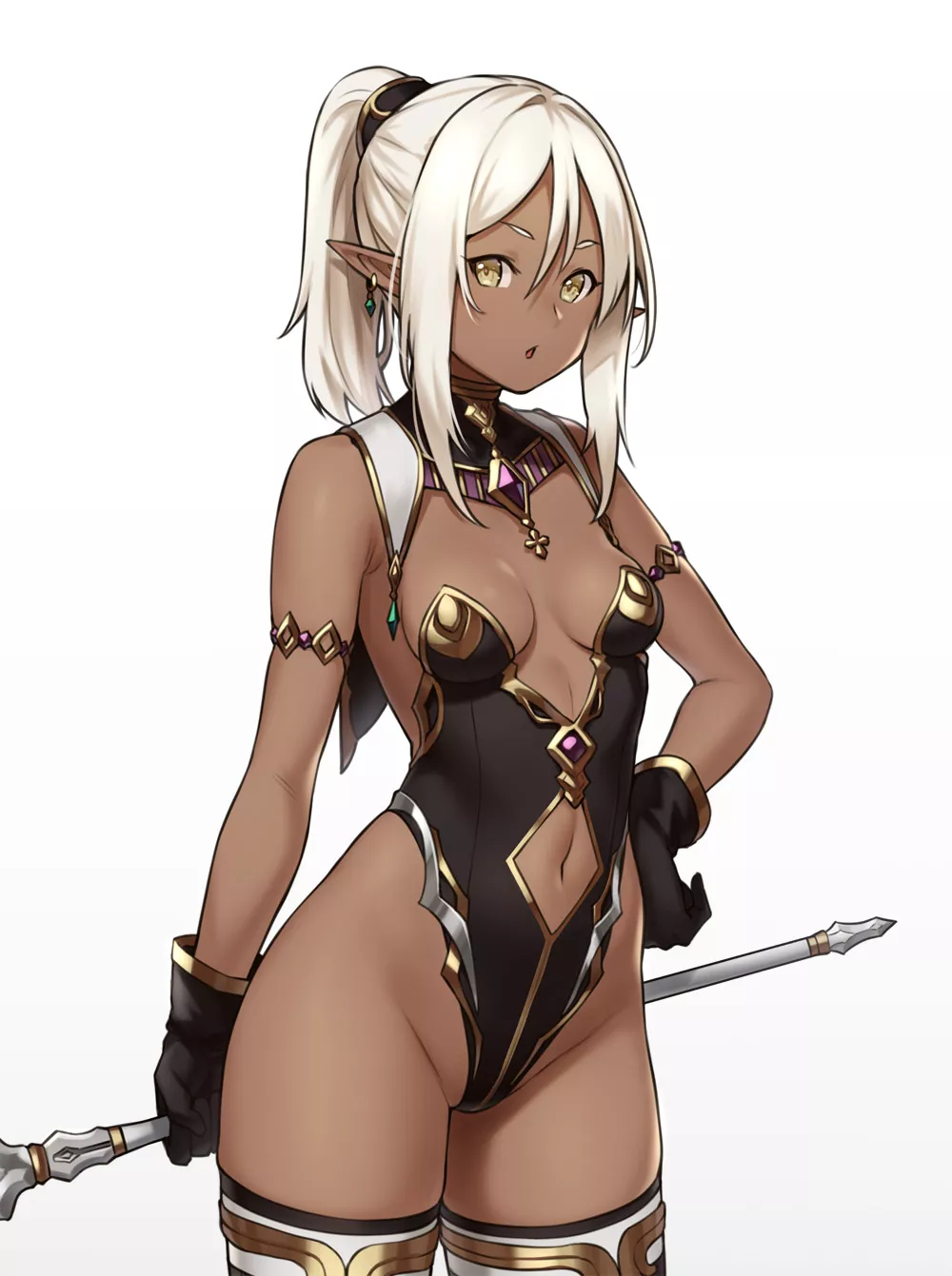 Dark Elf Leotard (Houtengeki) [Original]