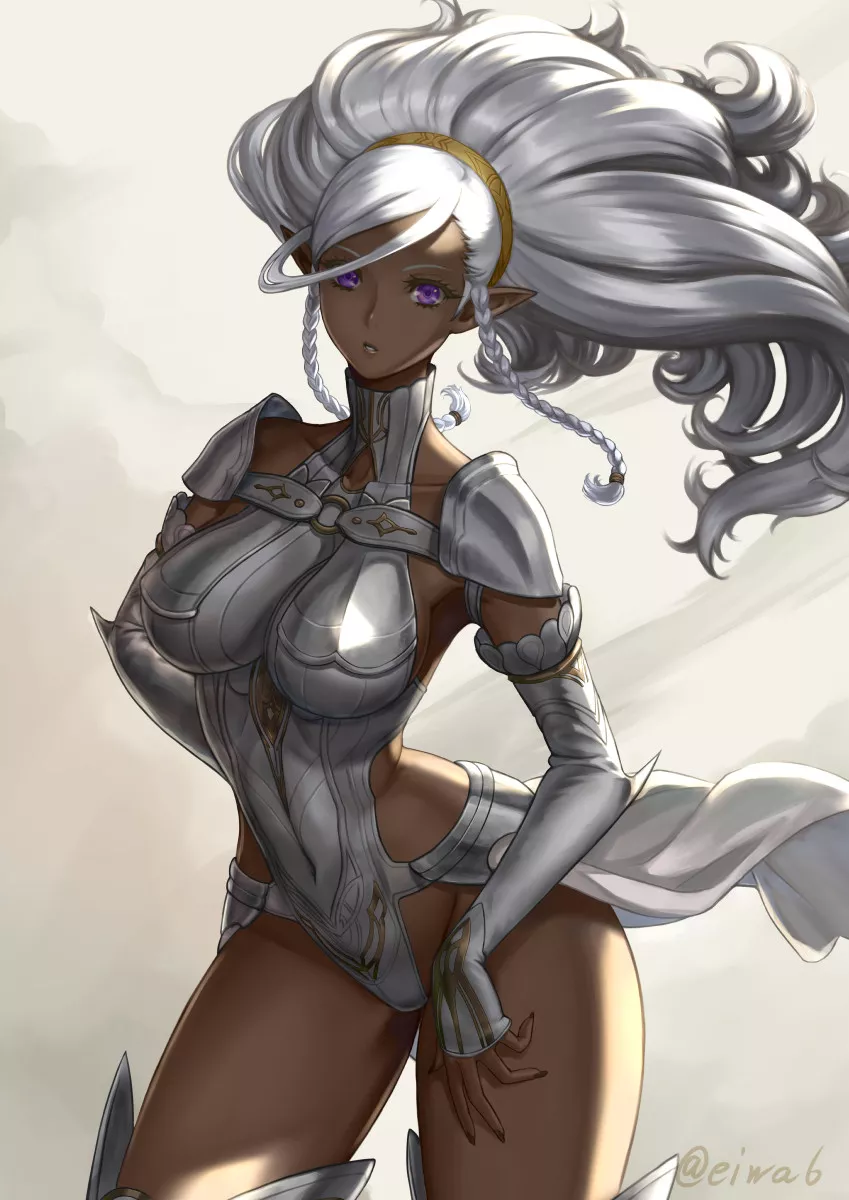 Dark Elf Warrior (Eiwa) [Oriignal] (x-post from r/animebodysuits)