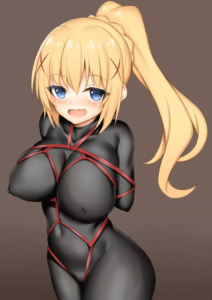 Darkness Bodysuit Shibari (Toshishikisai) [KonoSuba]