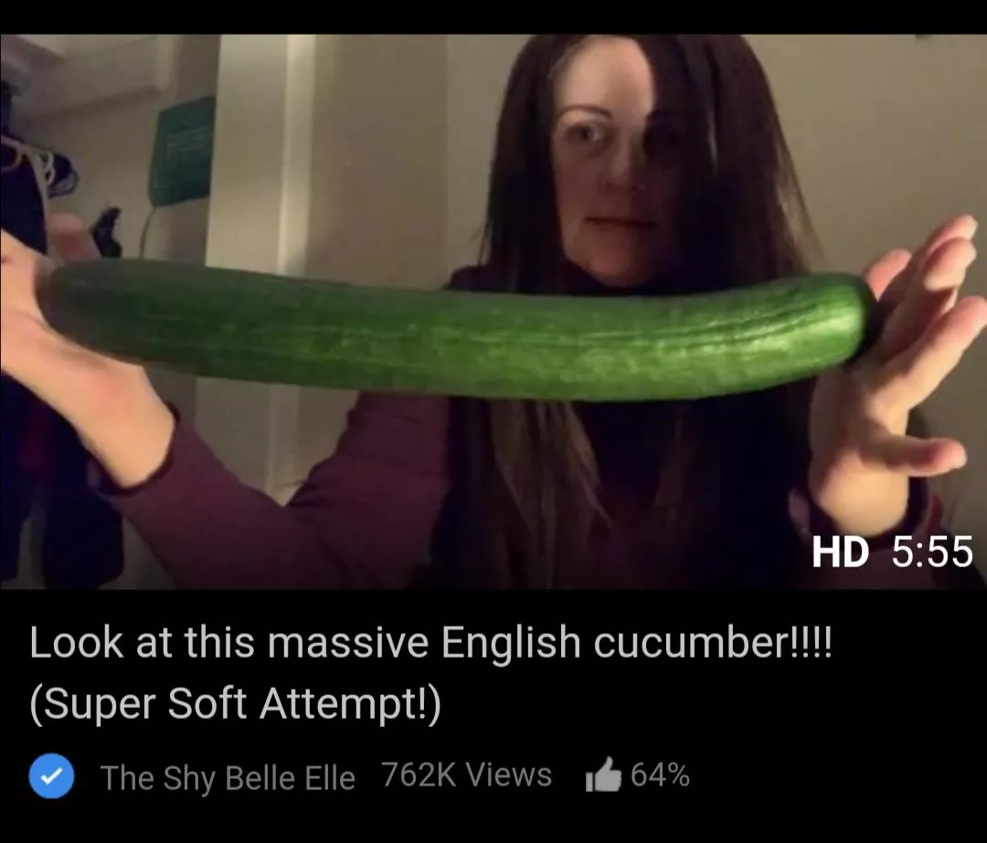 Das a loong cucumber