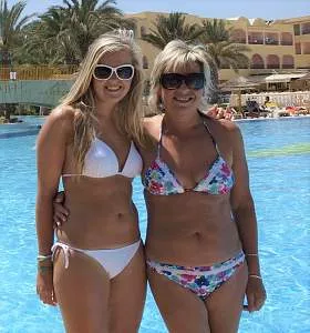 Daughter (22) and Mother (55)