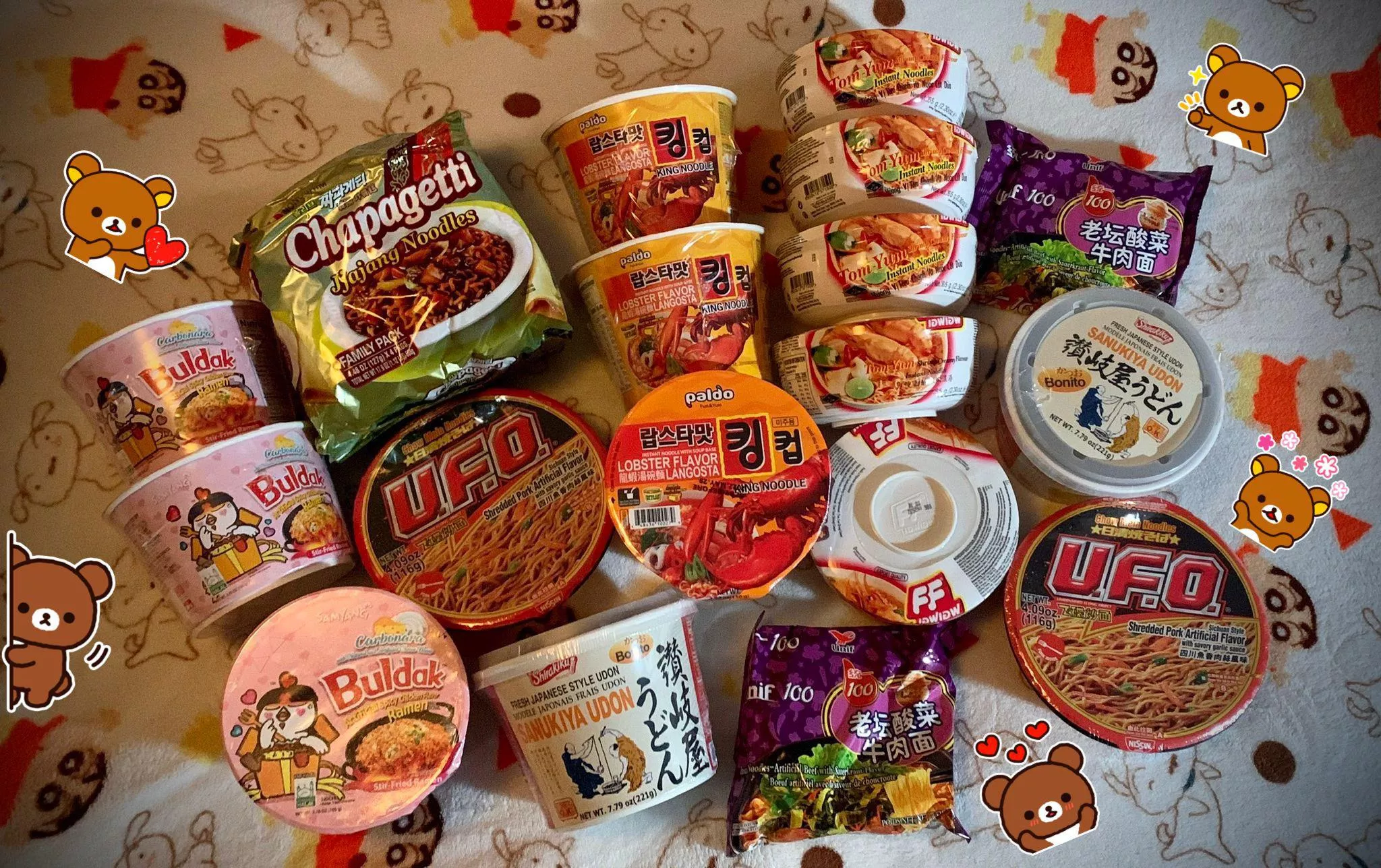 DD and I are currently LDR. I'll be sending half of this to him so we can eat matching ramen together some nights. His idea. ðŸ¥ºðŸ’—