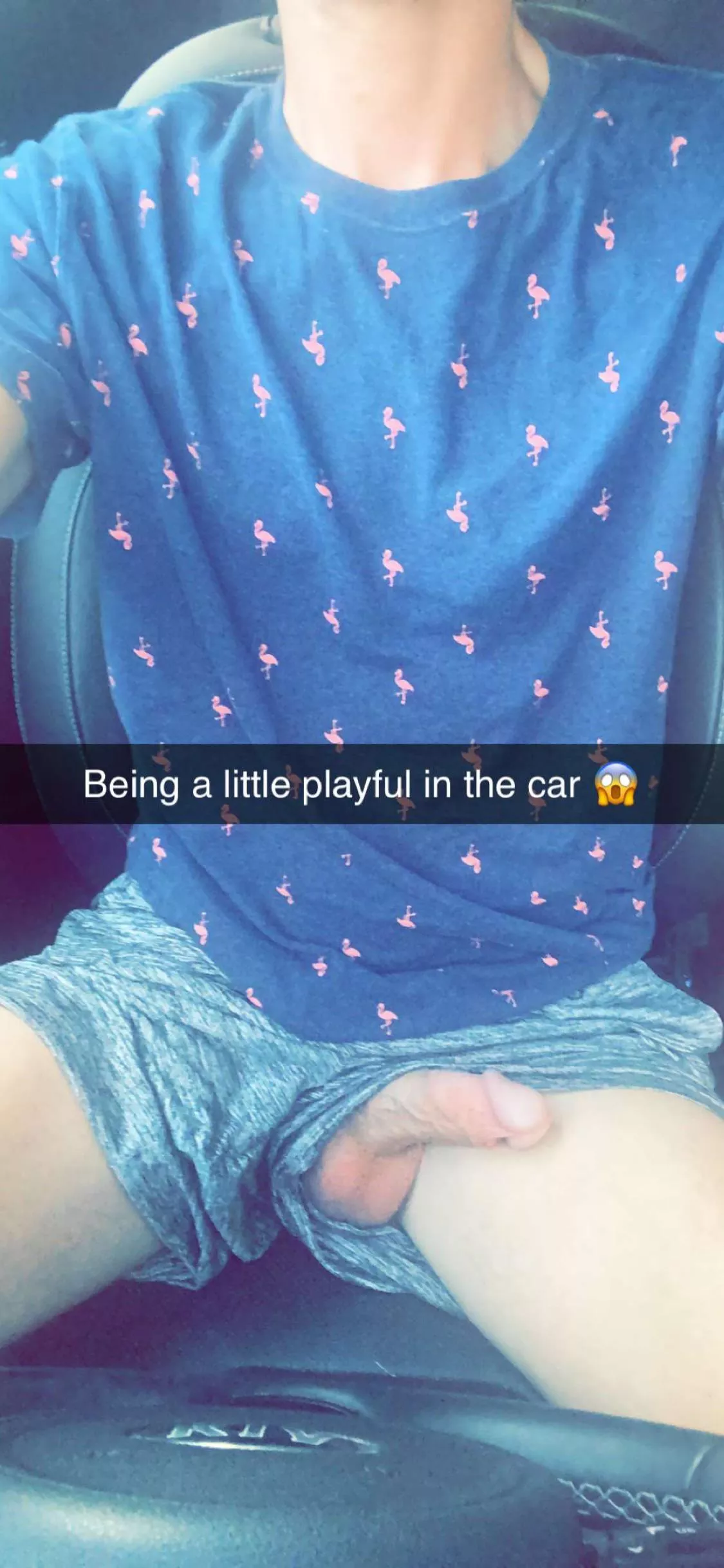 Definitely feeling playful in the car today ðŸ˜‚