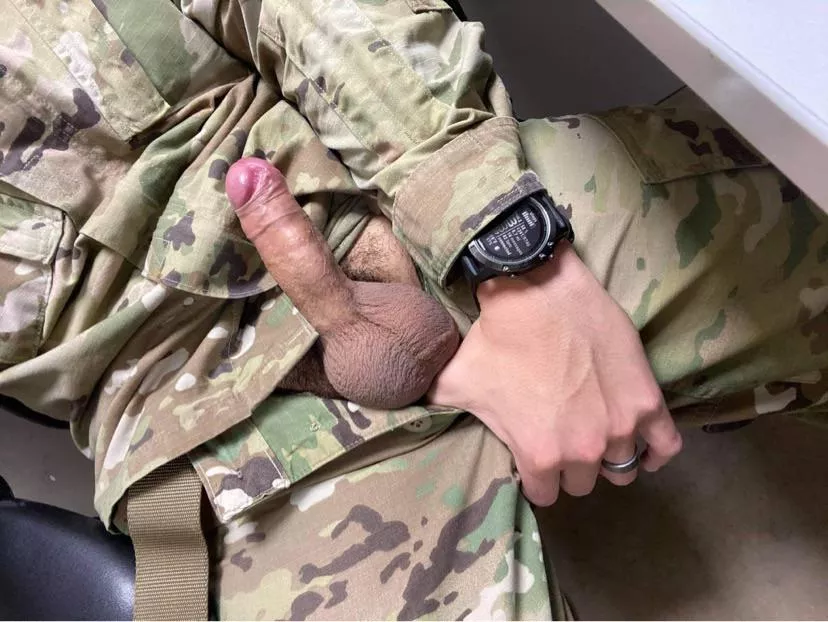 Deployed cock and balls 😈