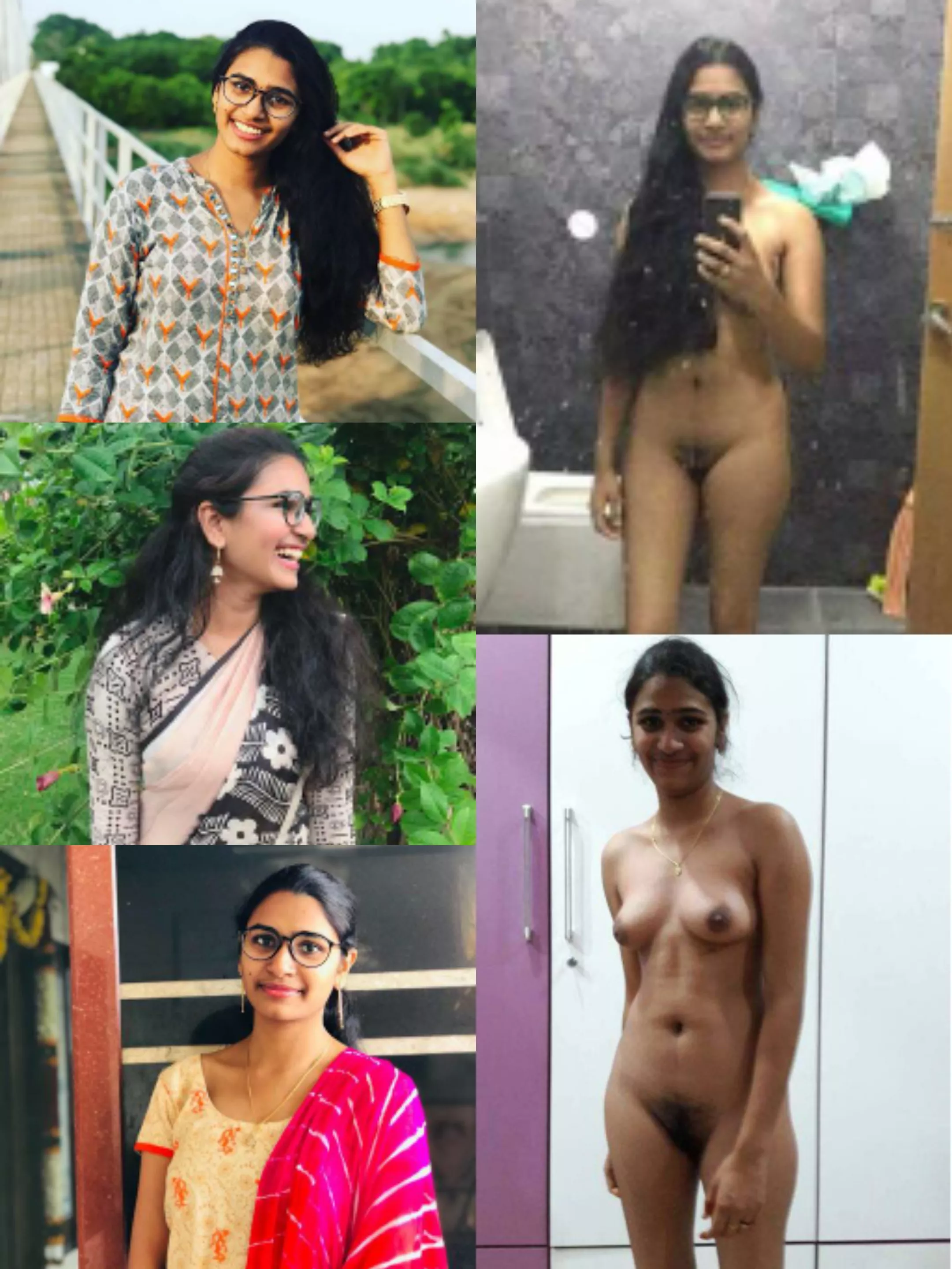 Desi cute girl in spects